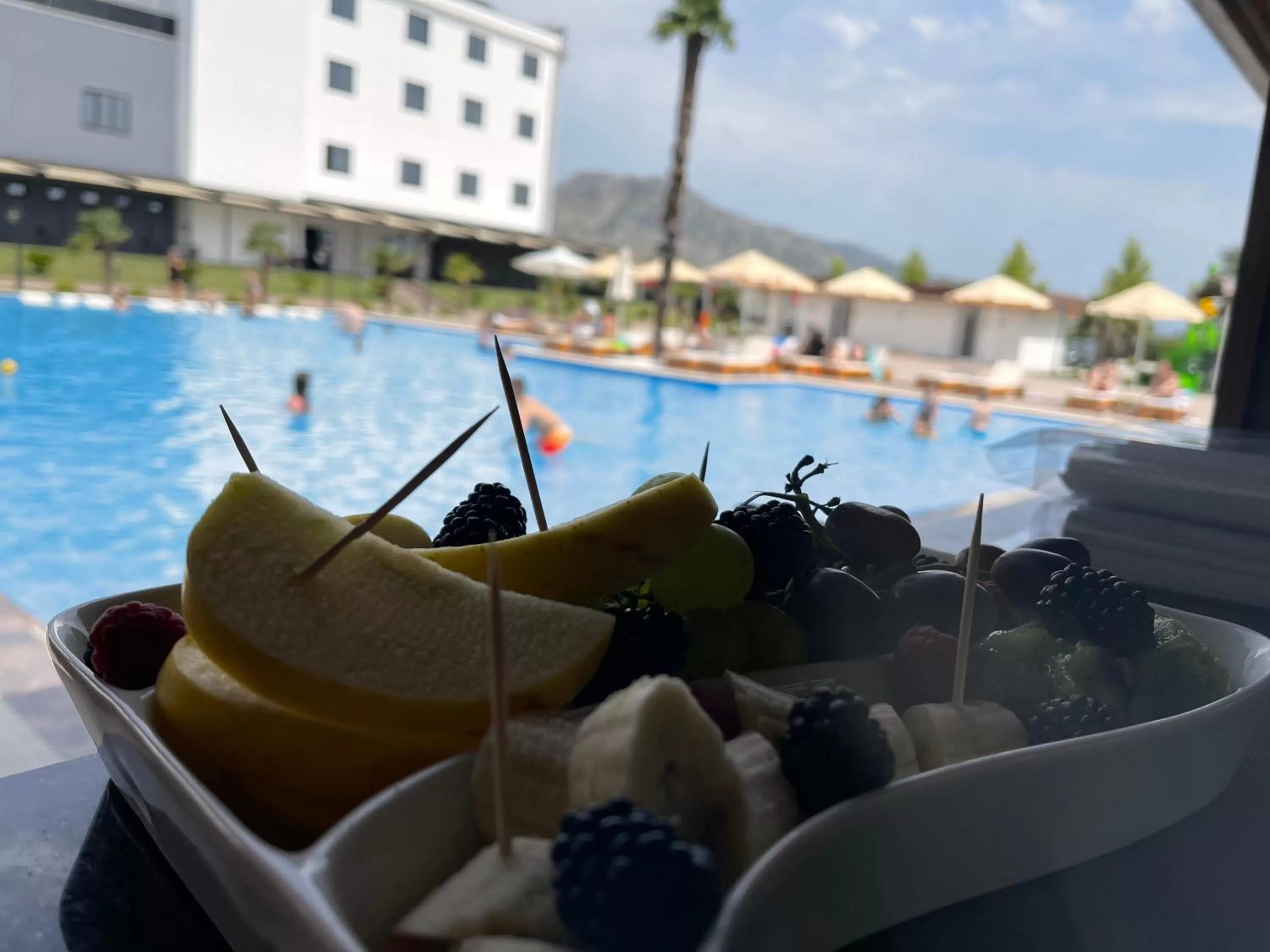 Pool view in Deluxe Resort and SPA
