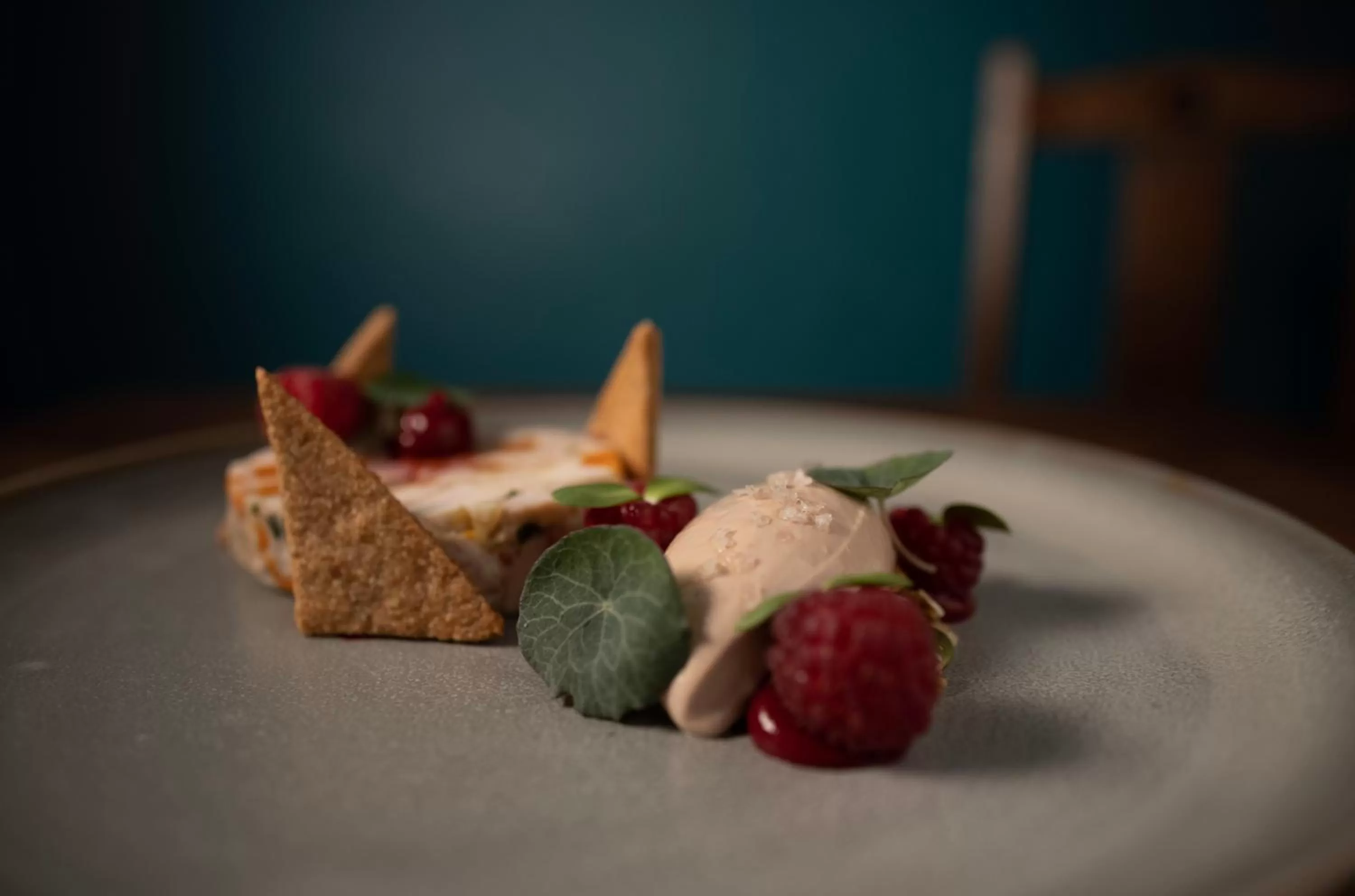 Food close-up in The Greyhound Inn