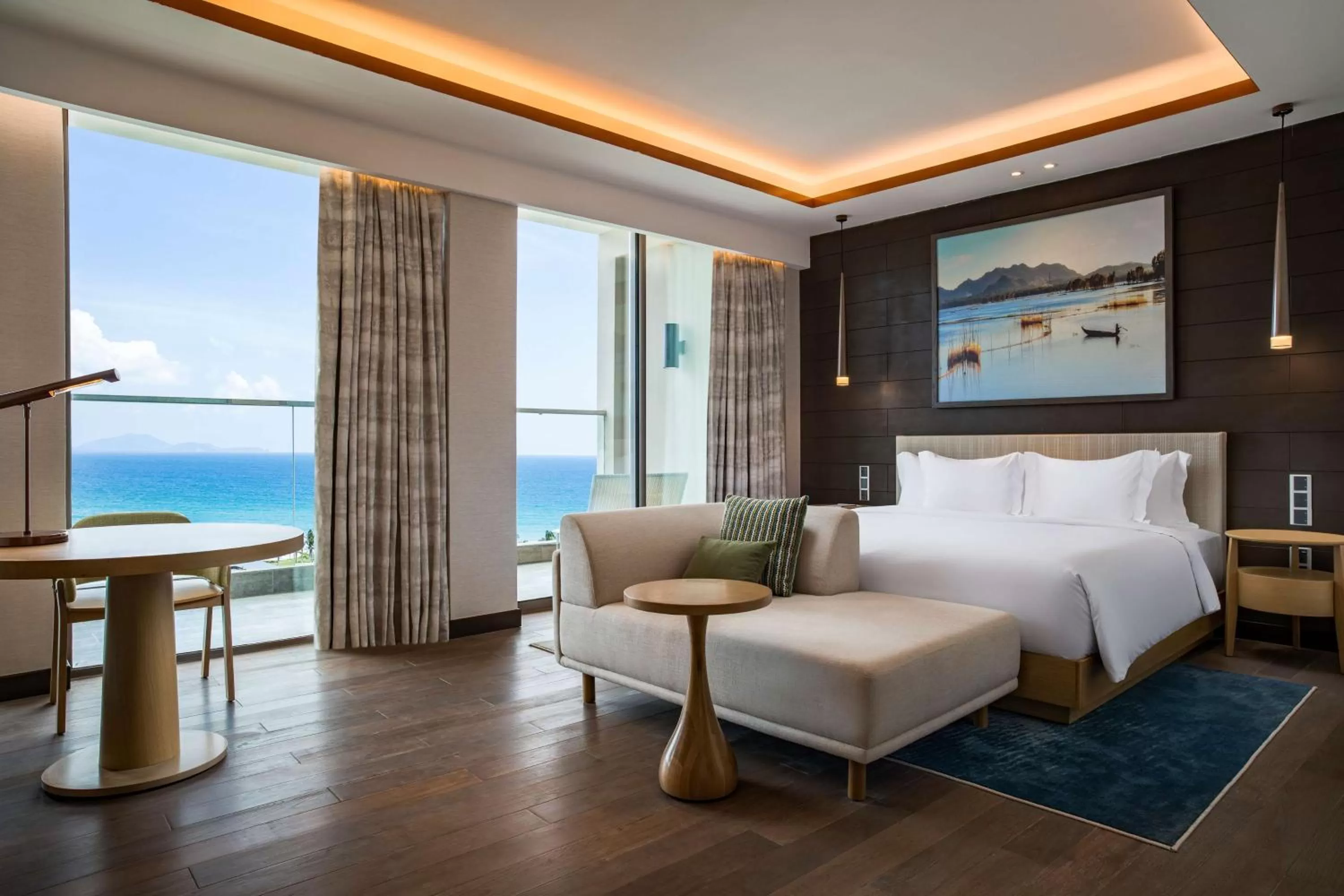 Bed in Radisson Blu Resort Cam Ranh