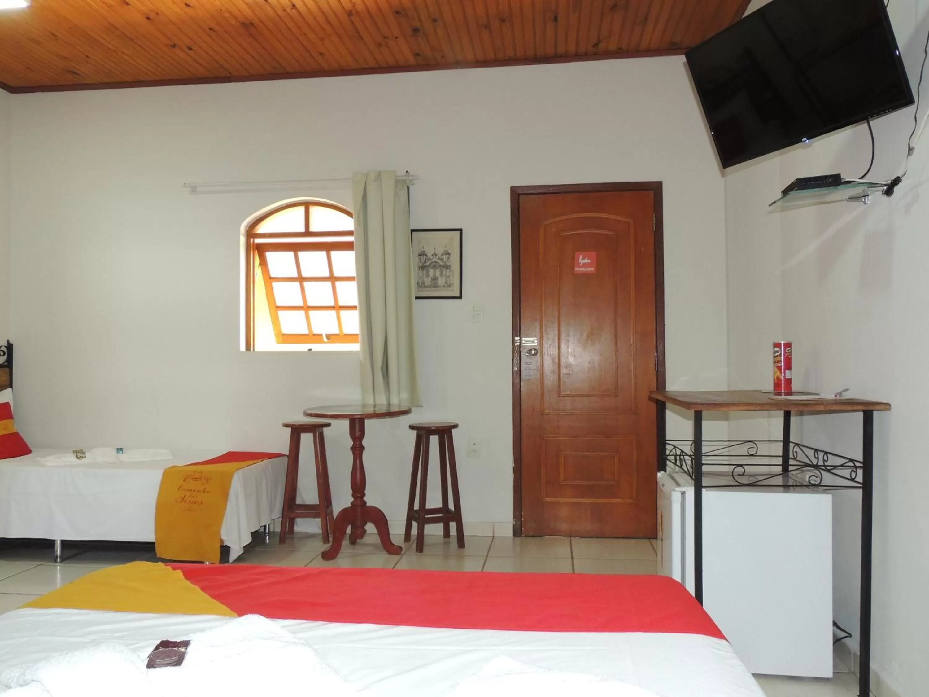 Bedroom, Bed in Pousada Caminho Dos Sinos