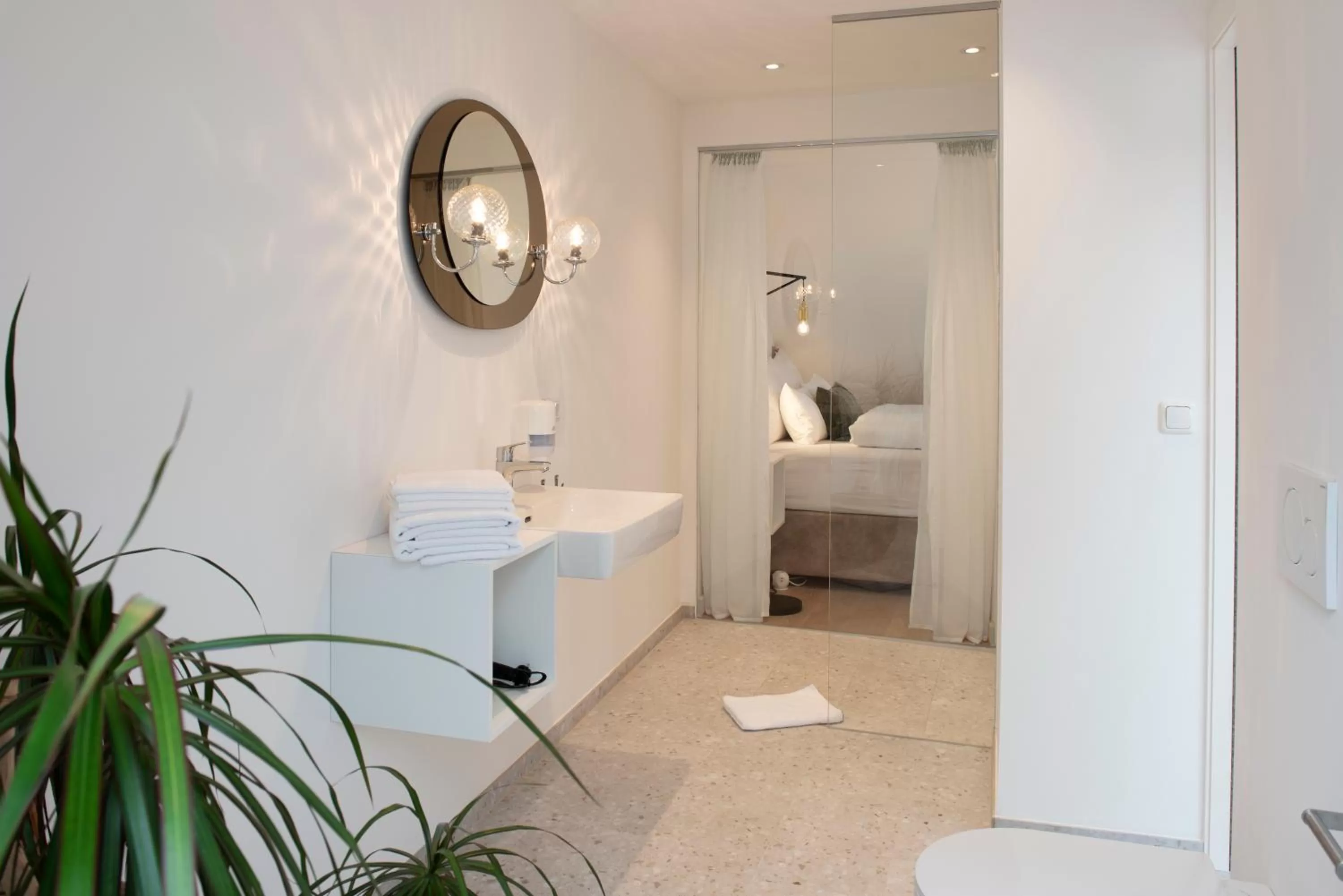 Bathroom, Bed in Quartier 99