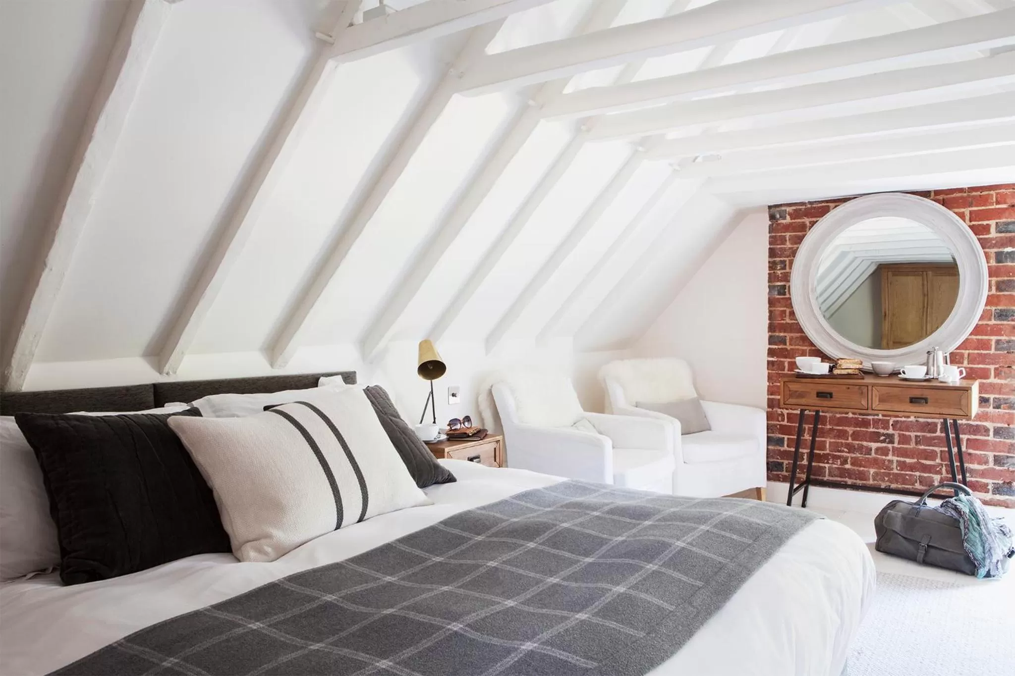 Bedroom, Bed in The Ram Inn