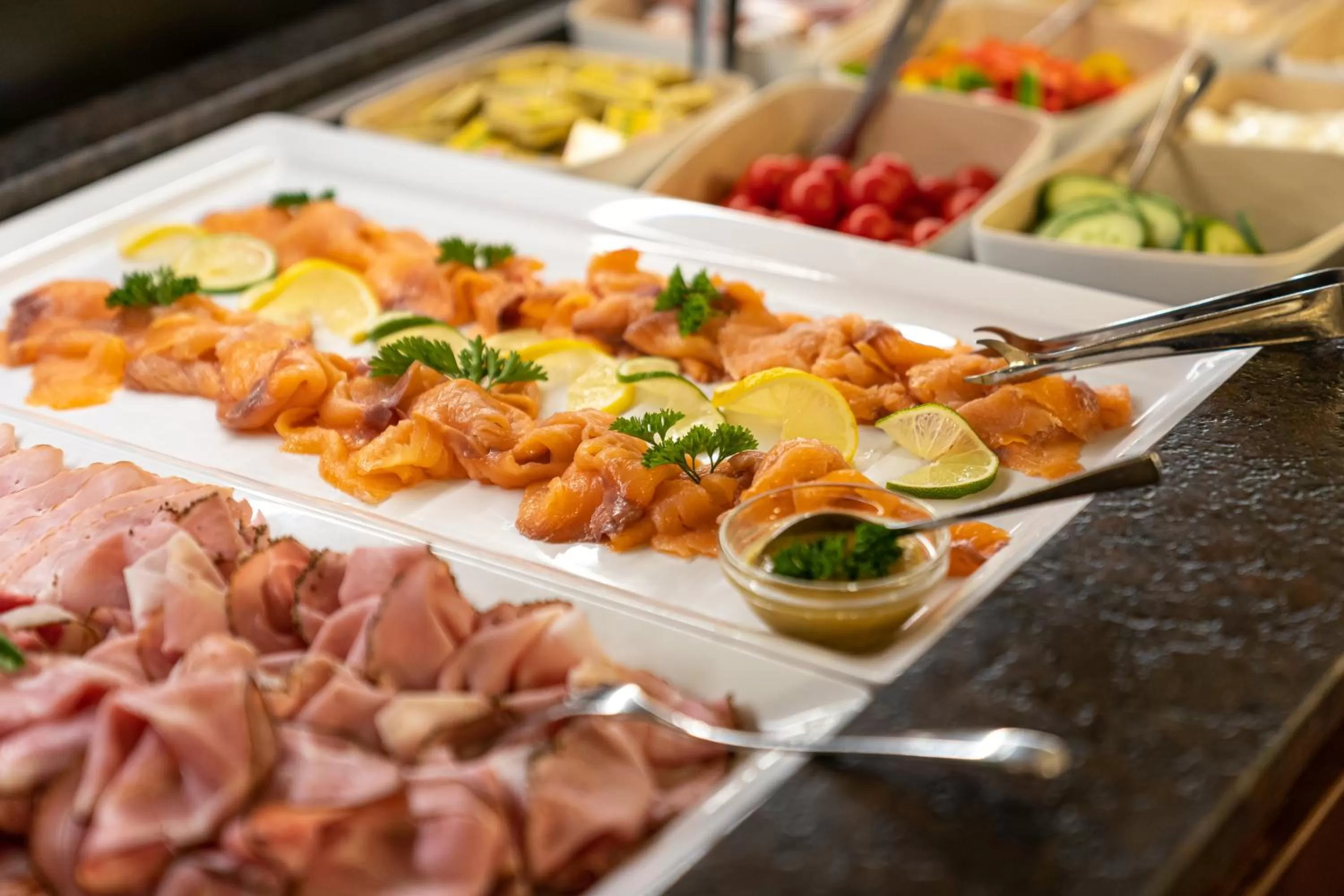 Buffet breakfast in Schüdlbauer´s Hotel-Restaurant-Bar