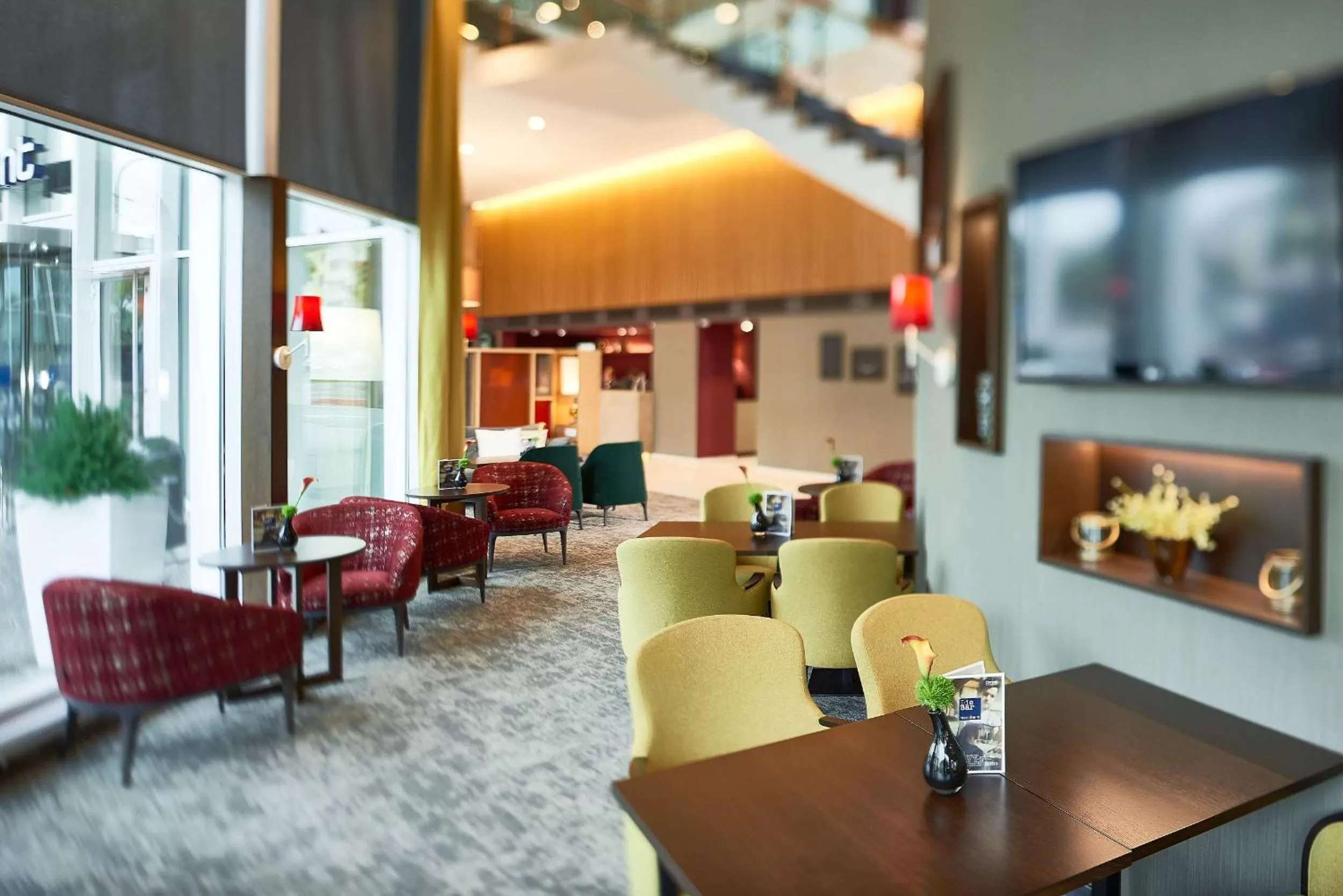 Lounge or bar in Dorint Kongresshotel Mannheim