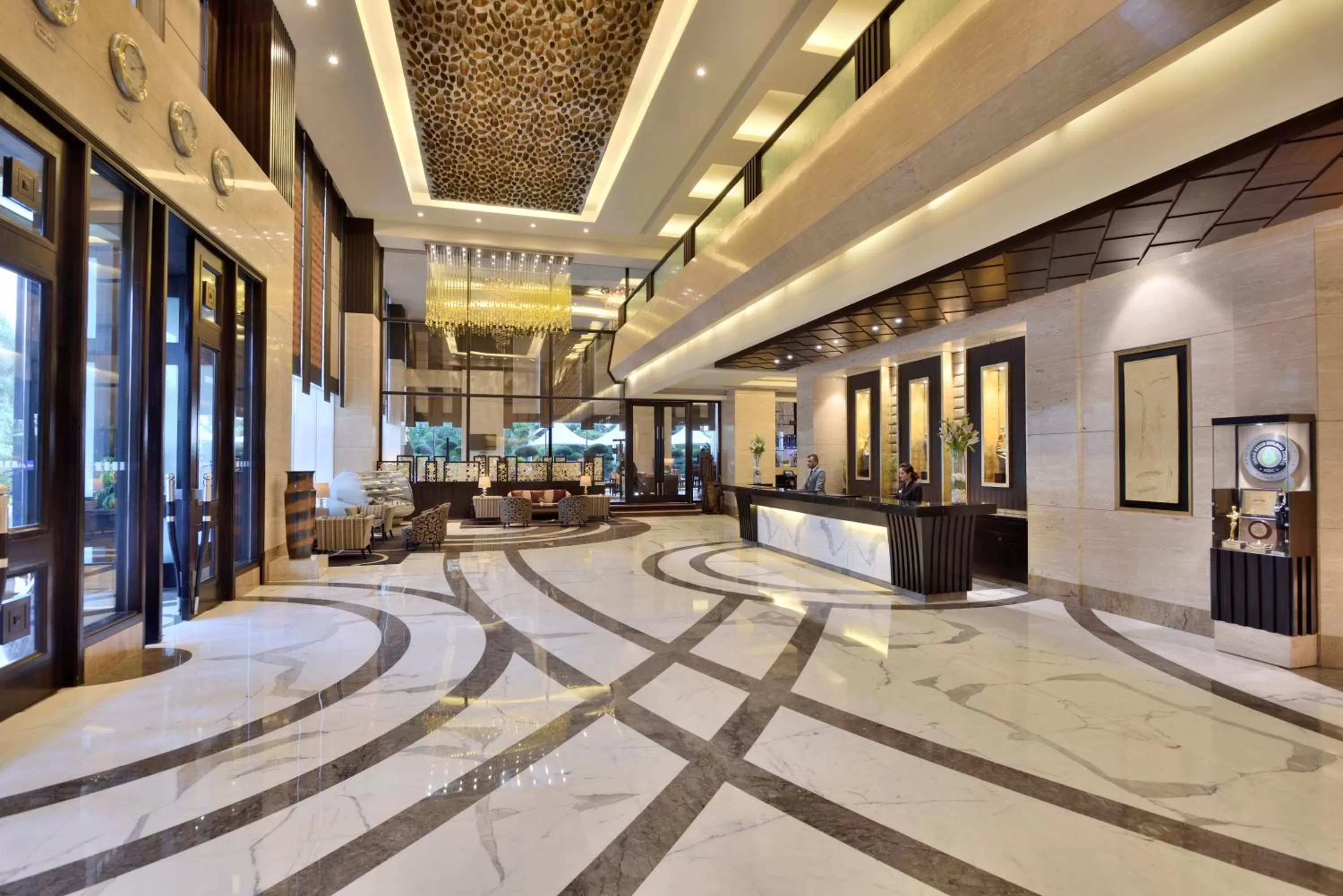 Lobby or reception in Radisson Blu Hotel, Indore