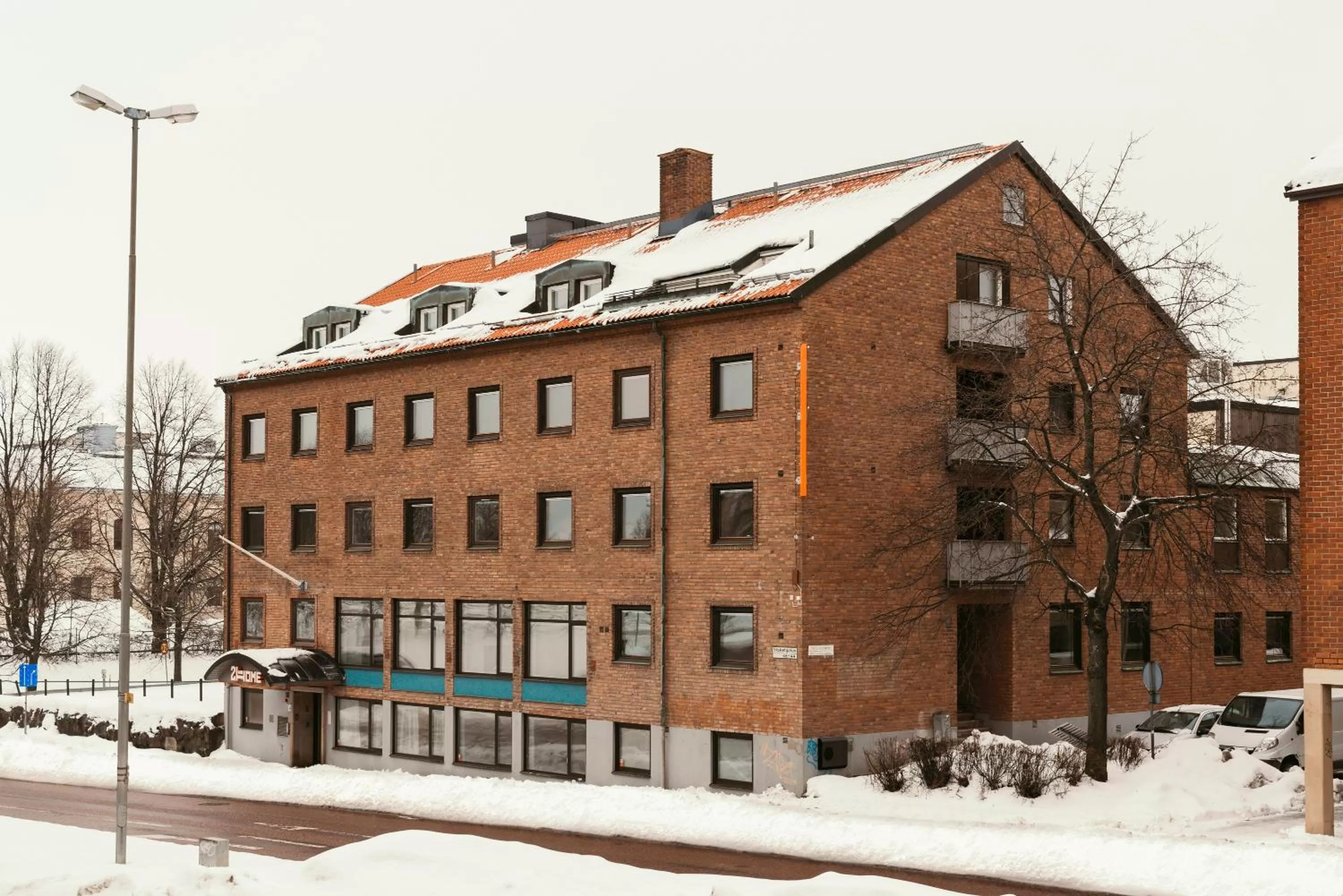 Property building in 2Home Hotel Gävle