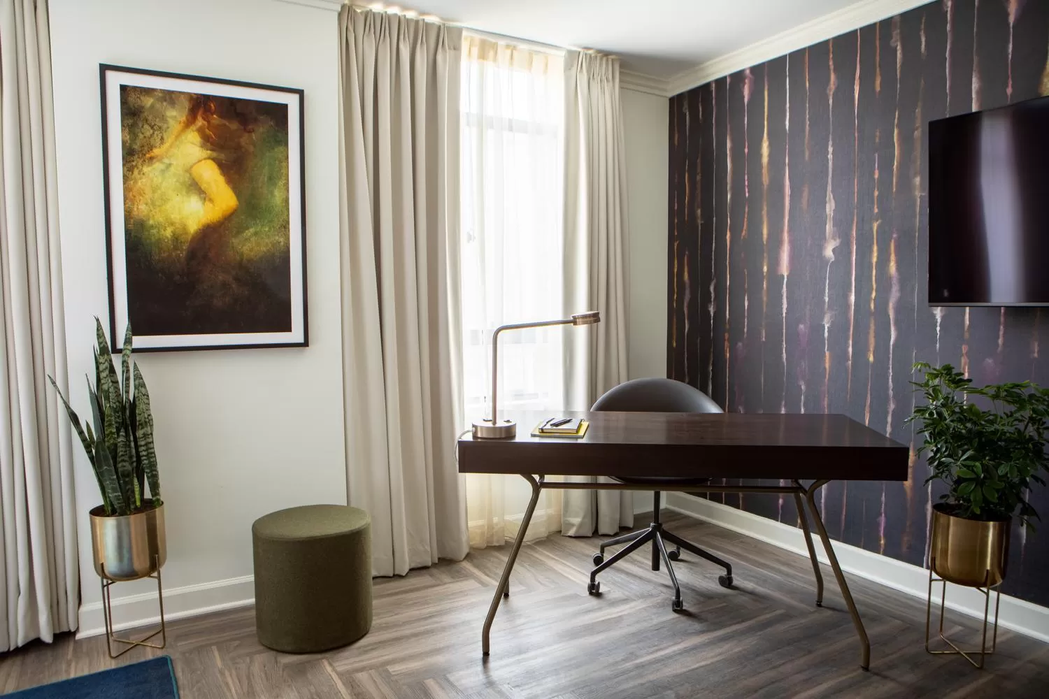 Seating area in Hotel Deco