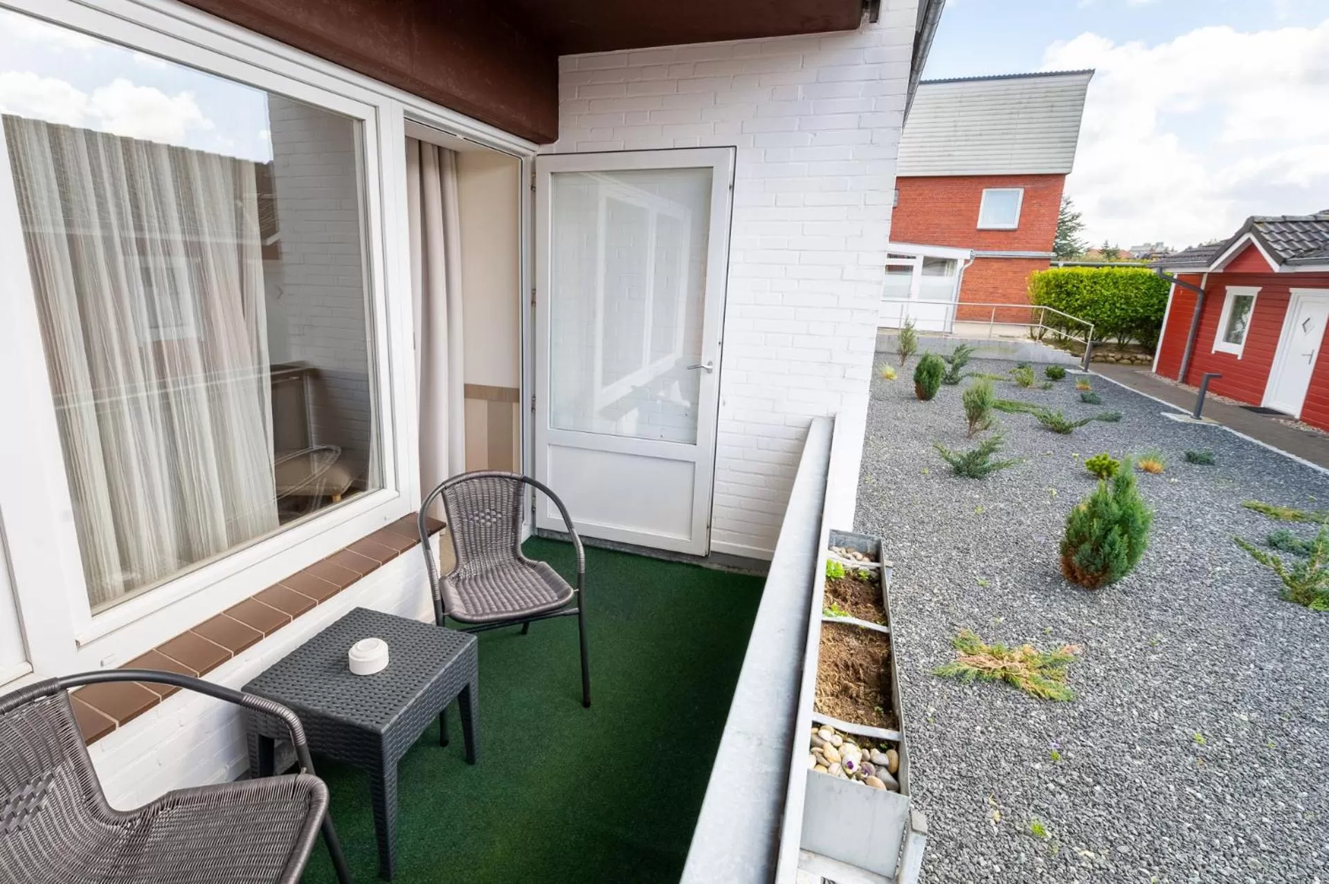 Balcony/Terrace in Hotel am Schlosspark garni