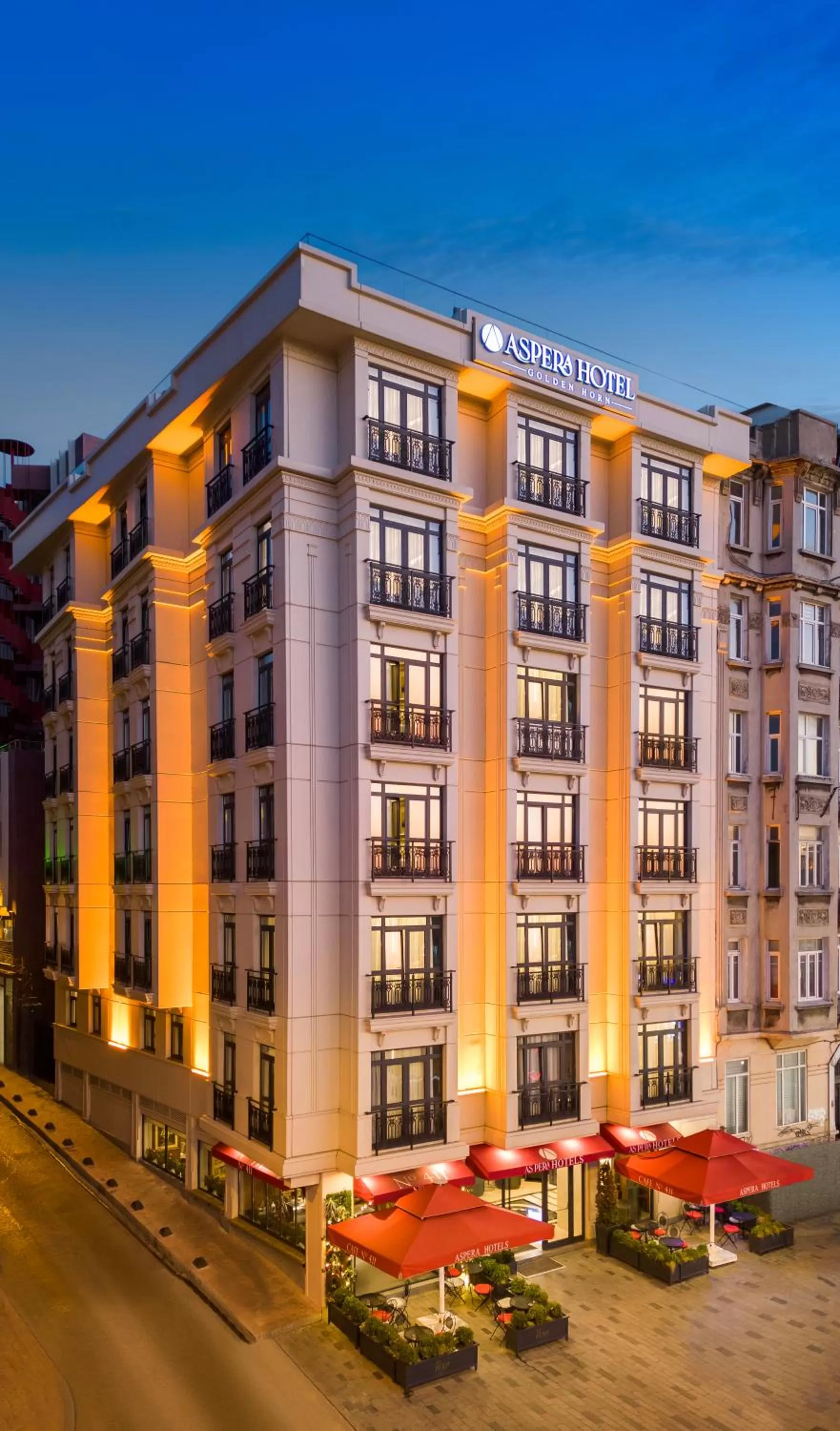 Property building in Aspera Hotel Golden Horn