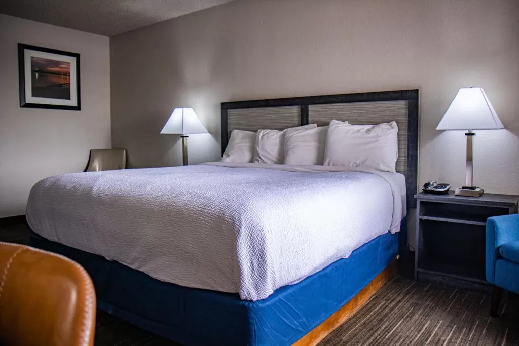 Bed in Salt Creek Lodge