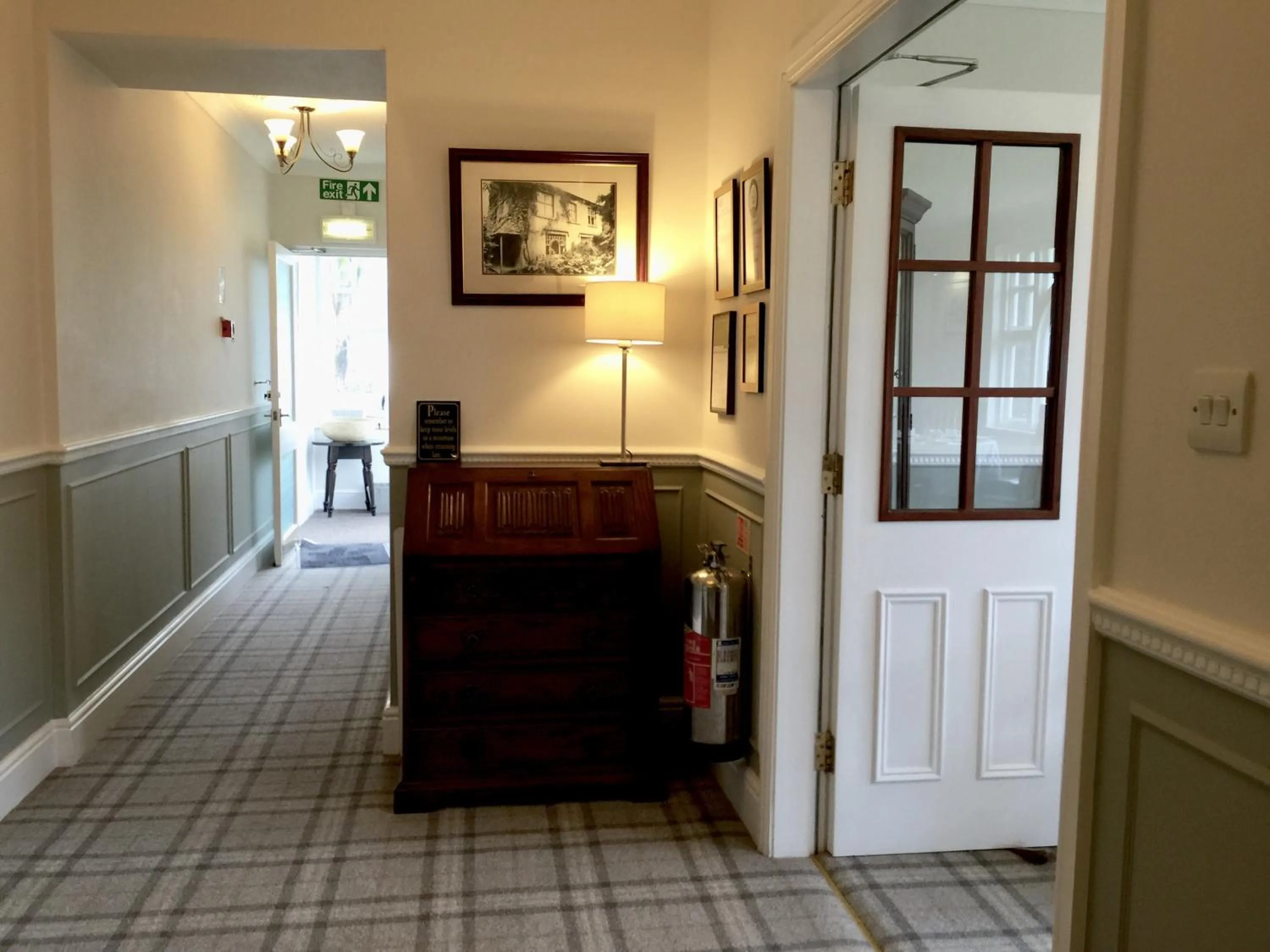 Lobby or reception in Meadowcroft Guest House