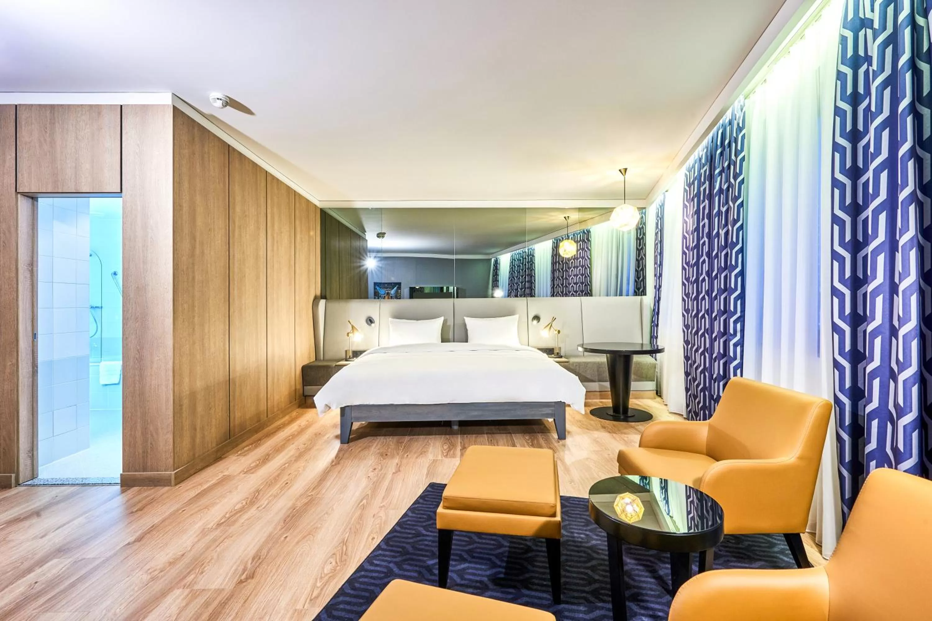 Photo of the whole room, Bed in Radisson Blu Hotel, Kyiv City Centre