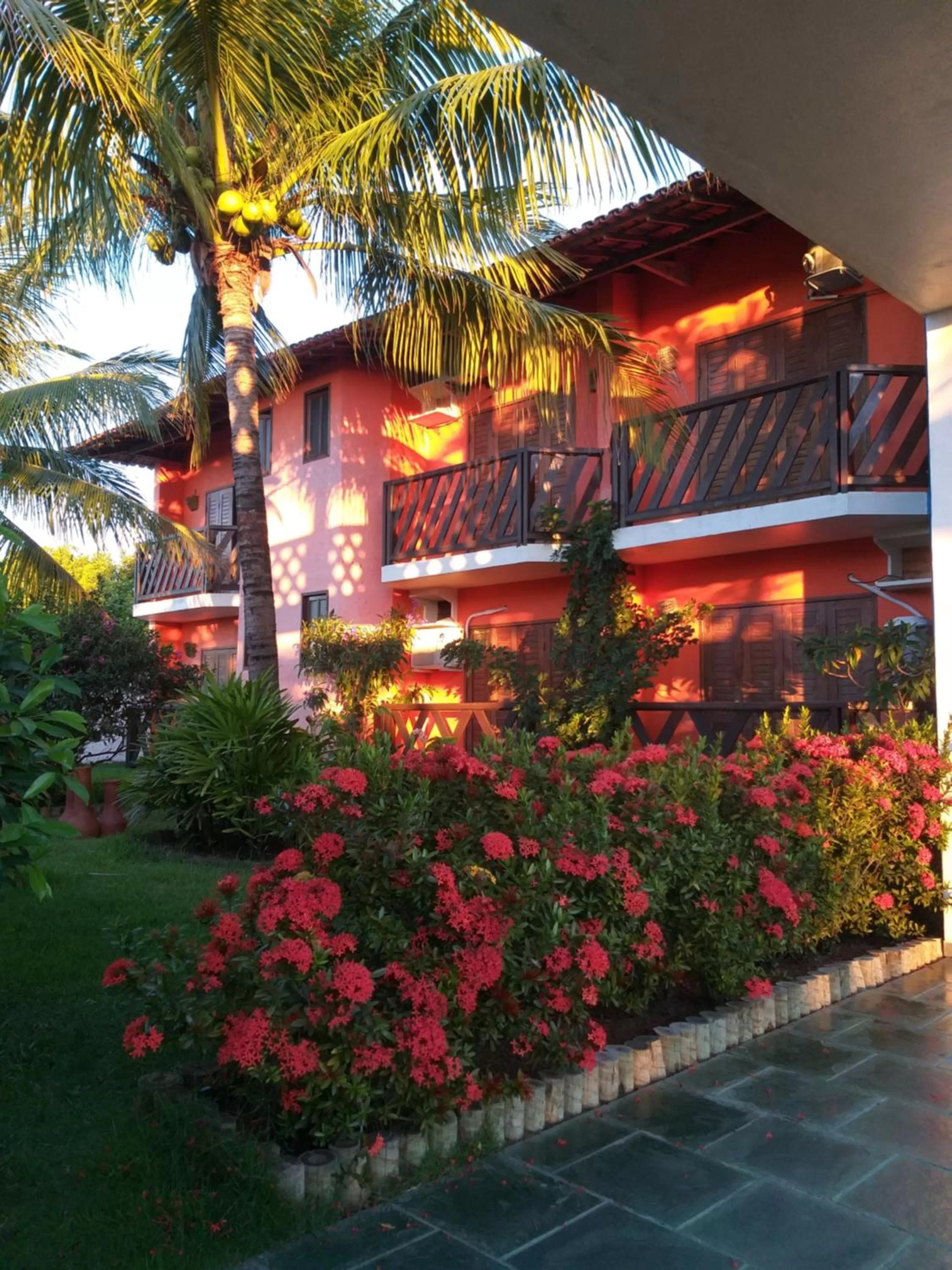 Balcony/Terrace in Pousada Coral de Fogo