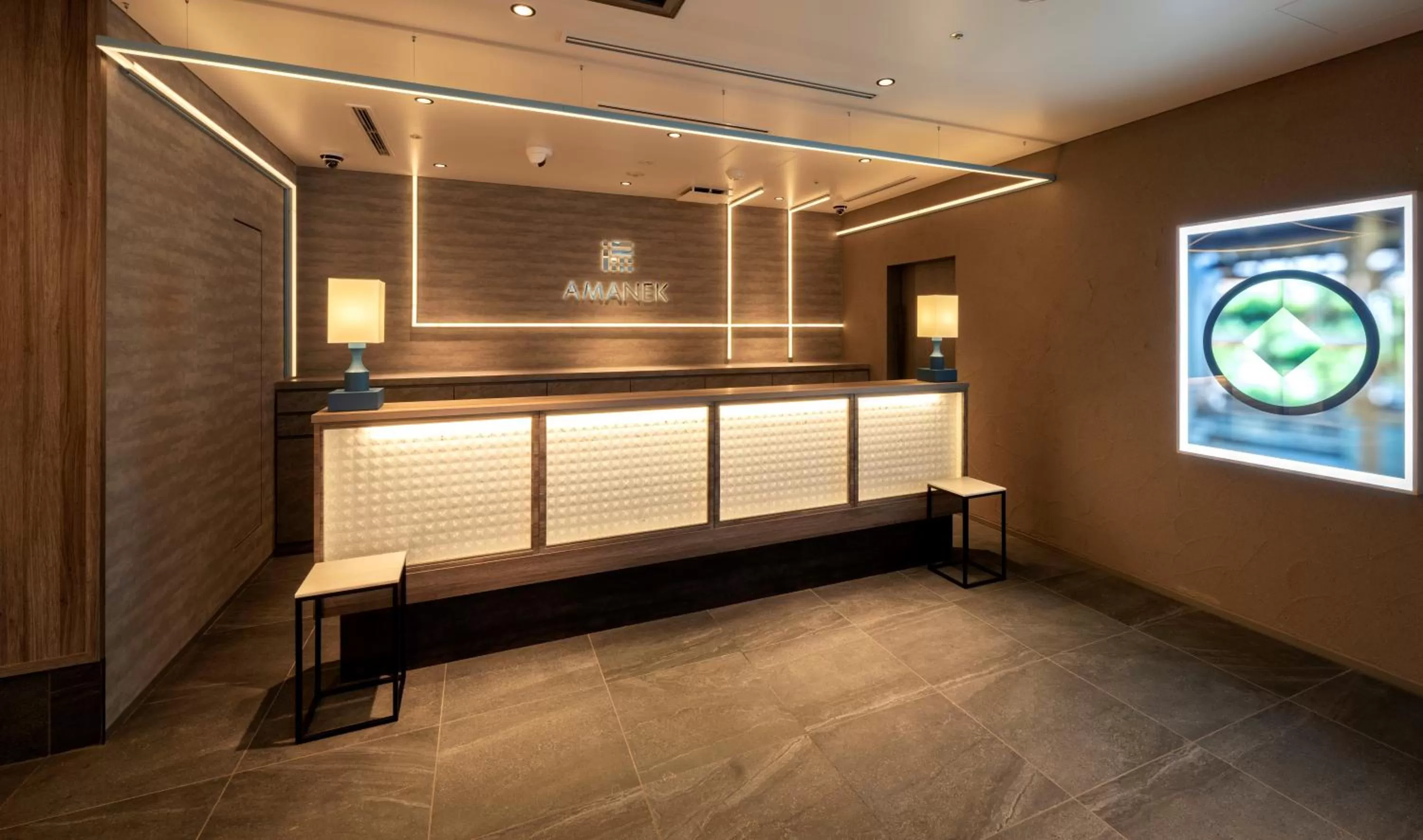 Lobby or reception in HOTEL AMANEK Shinjuku Kabukicho
