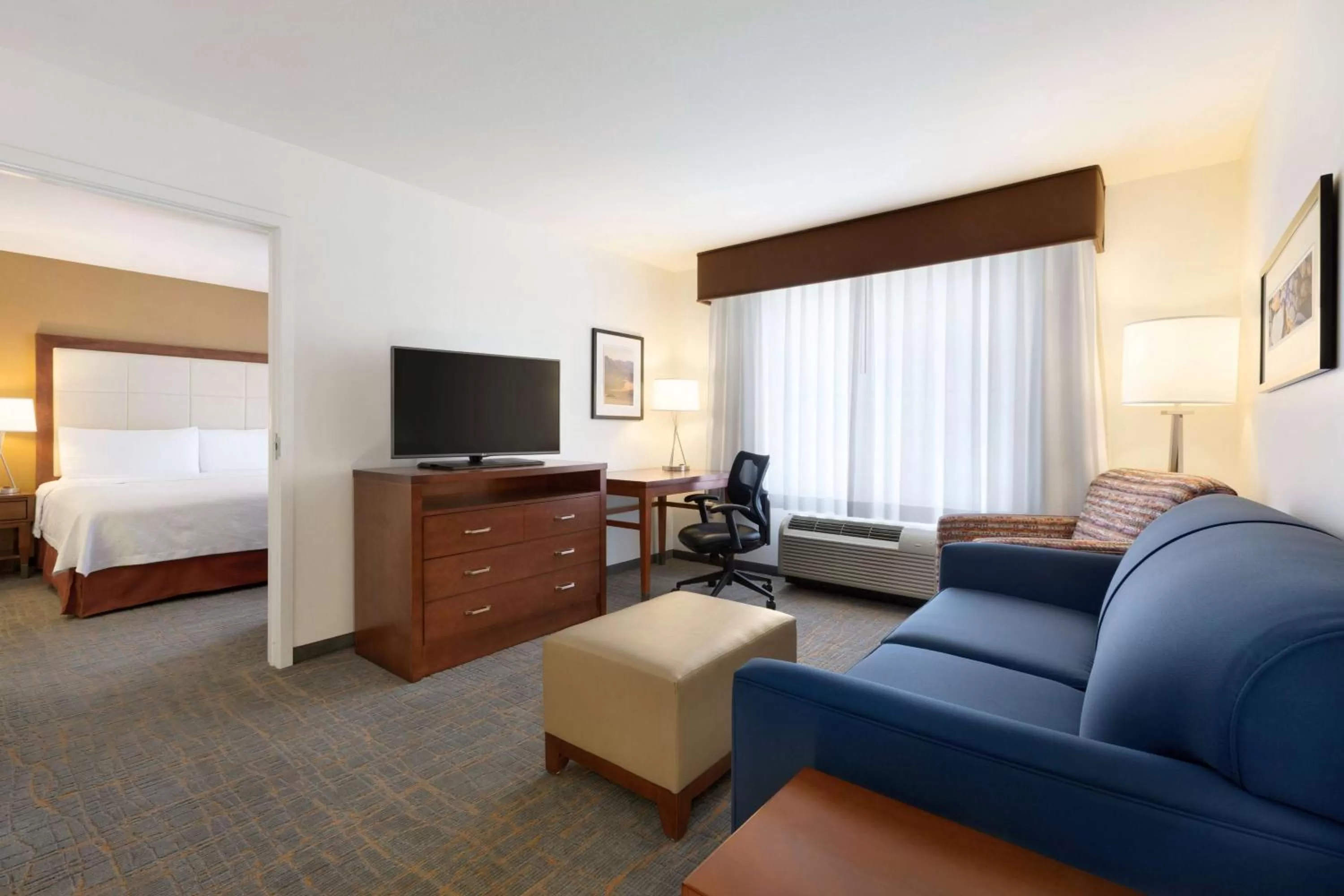 Bed in Homewood Suites by Hilton Las Vegas Airport
