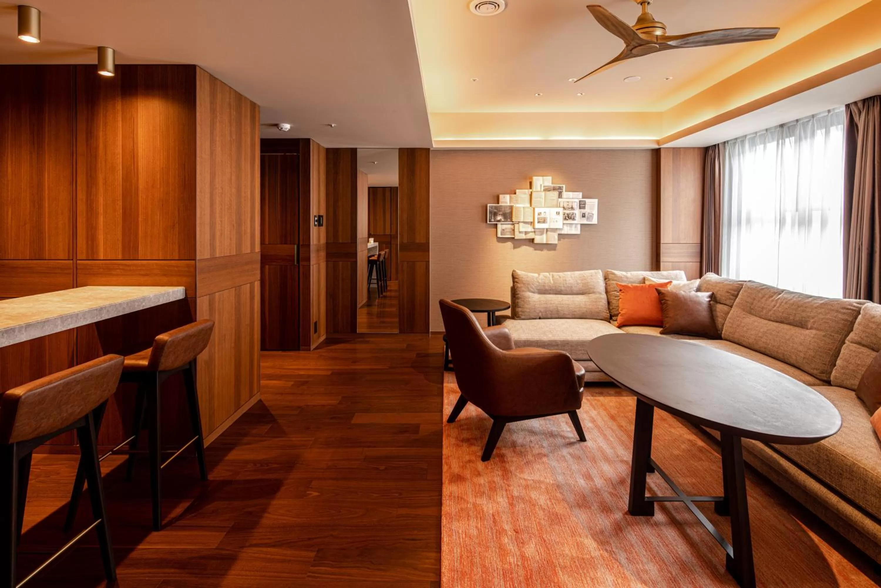 Living room in THE BASICS FUKUOKA