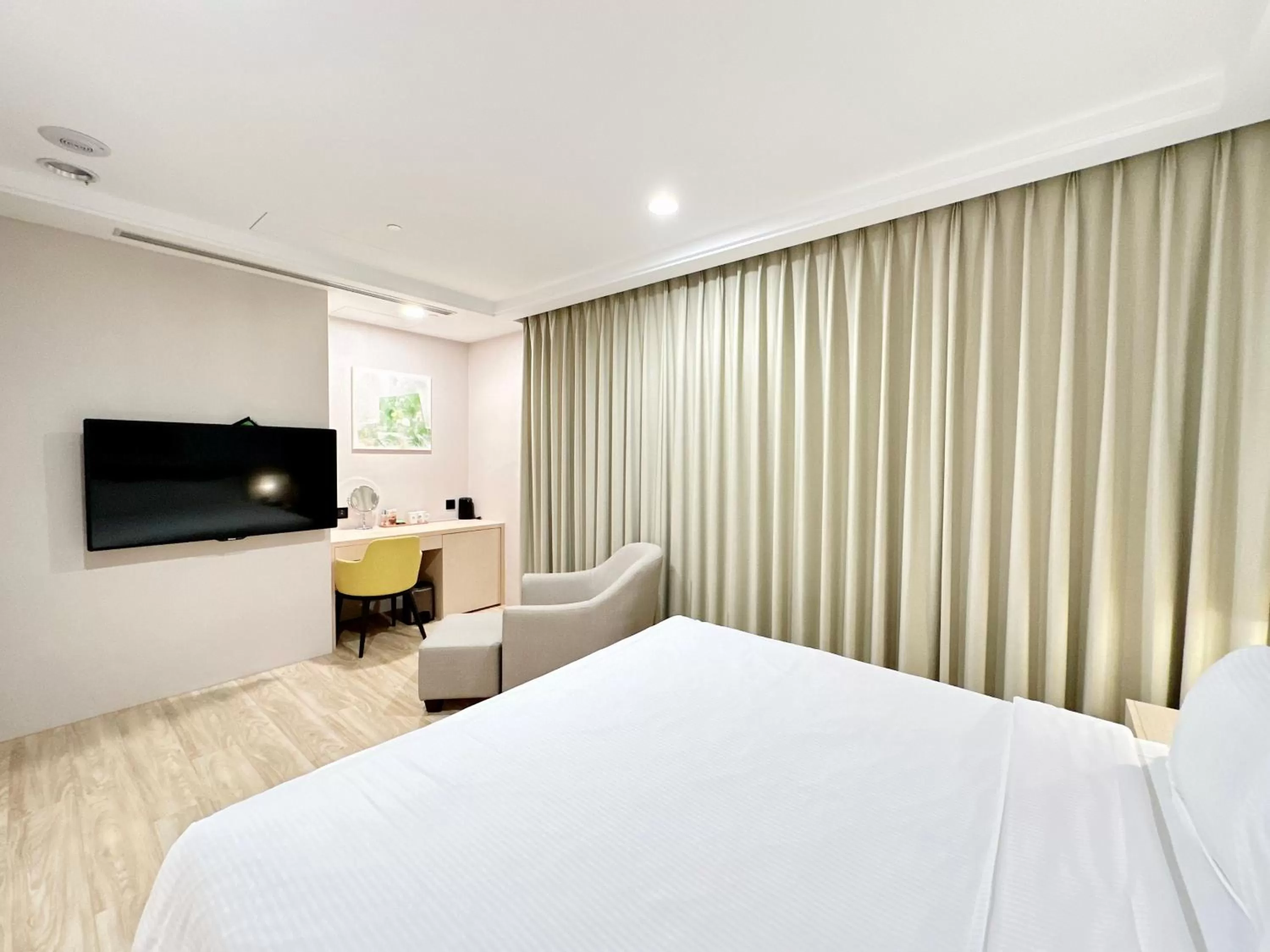 Bed in 台南星鑽國際商旅 Hua Hotel