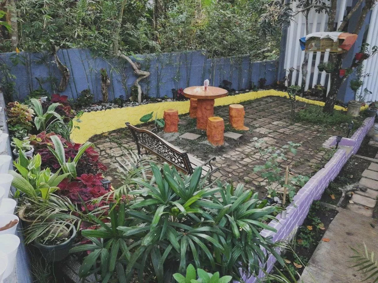 Garden in Purple Orchid Bed and Breakfast