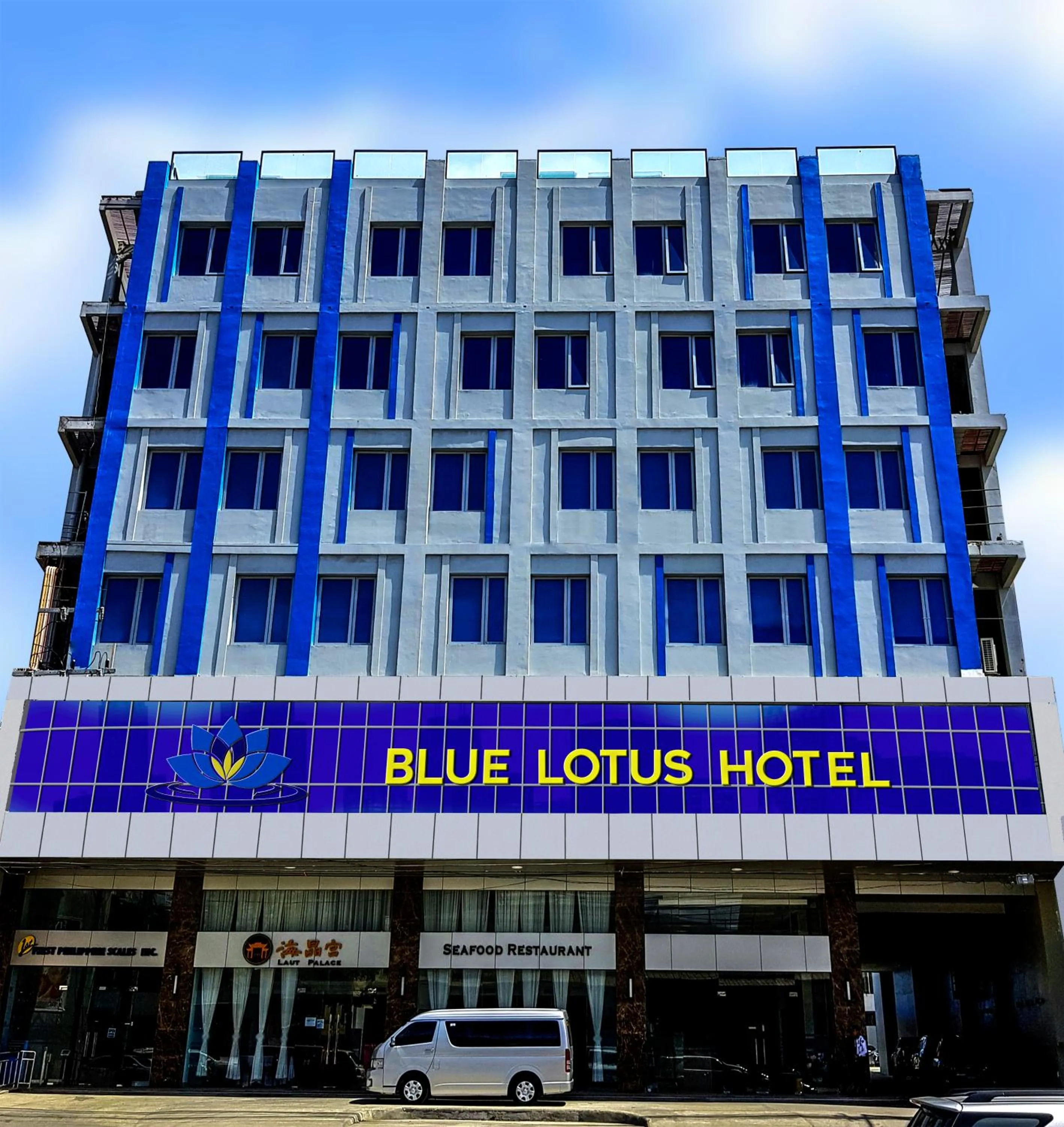 Property building in Blue Lotus Hotel