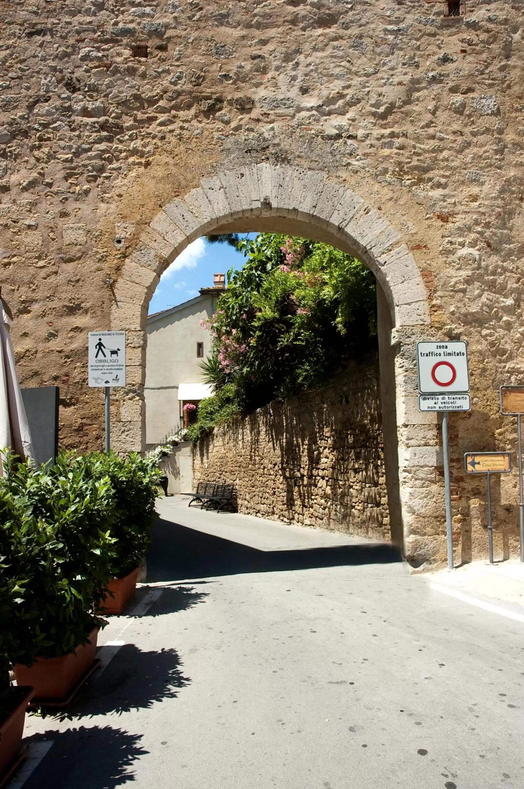 On site in Locanda Delle Mura Anna De Croy