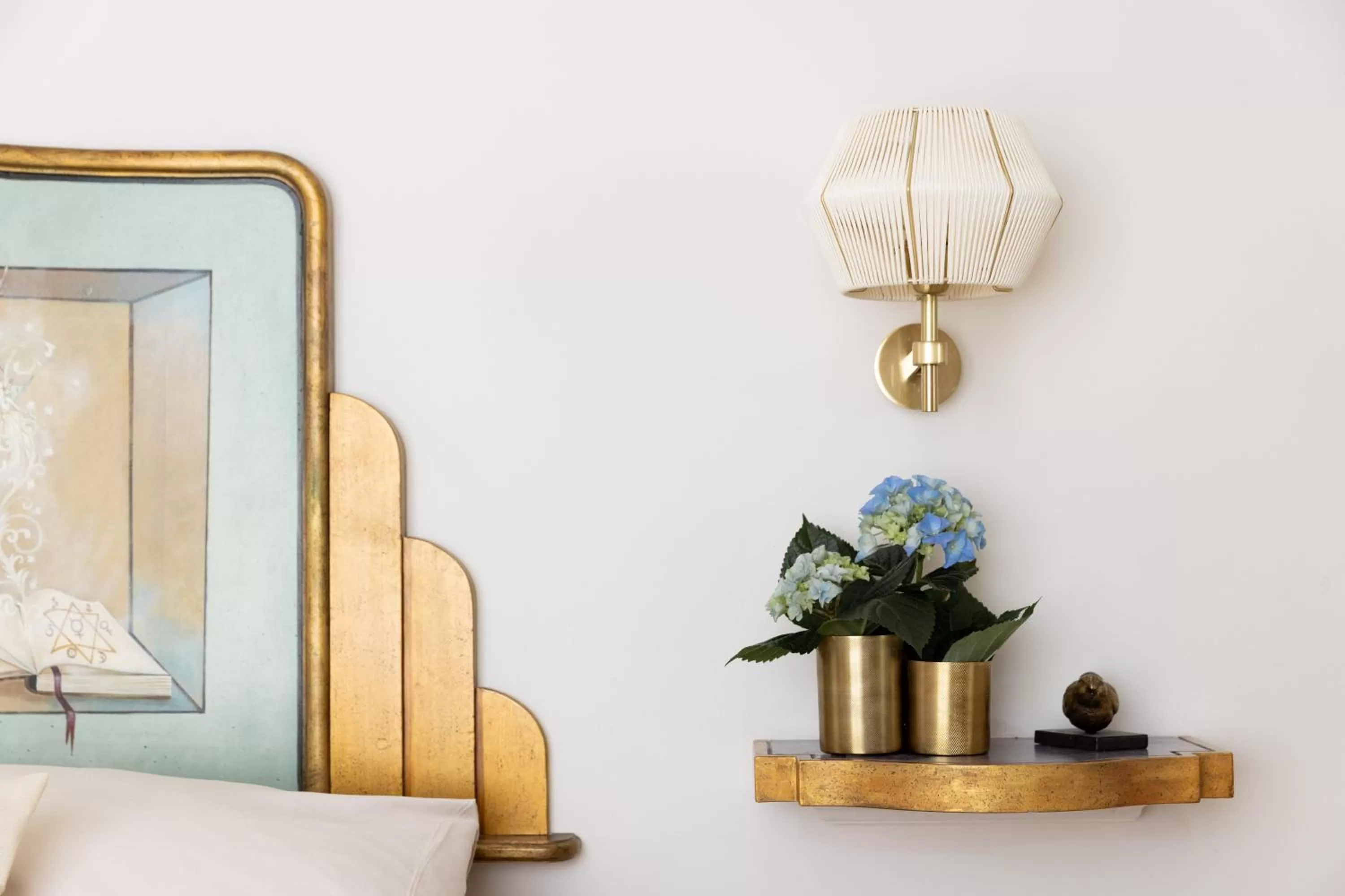 Decorative detail, Bed in Taodomus Boutique Hotel