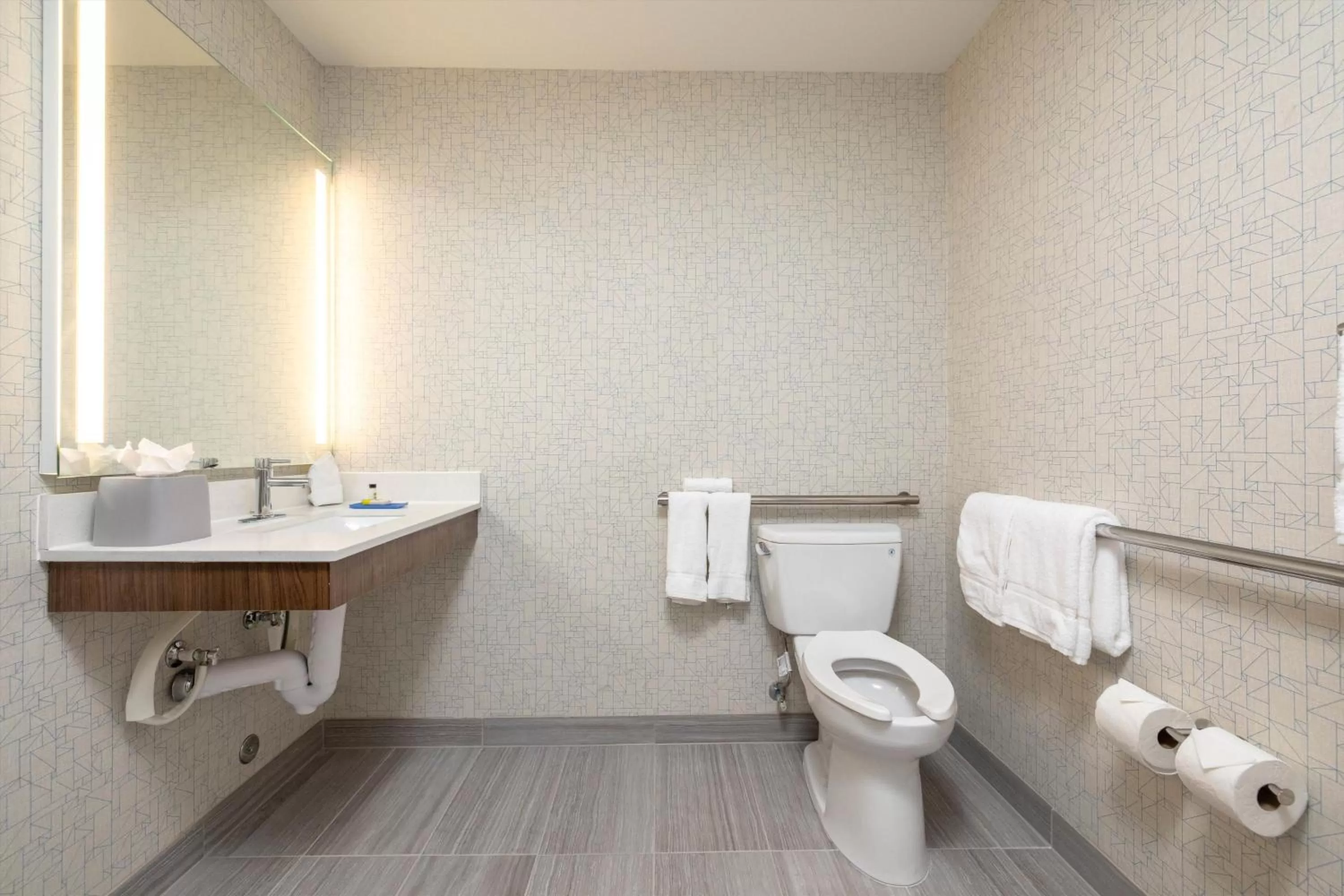 Bathroom in Holiday Inn Express & Suites - San Jose Silicon Valley by IHG