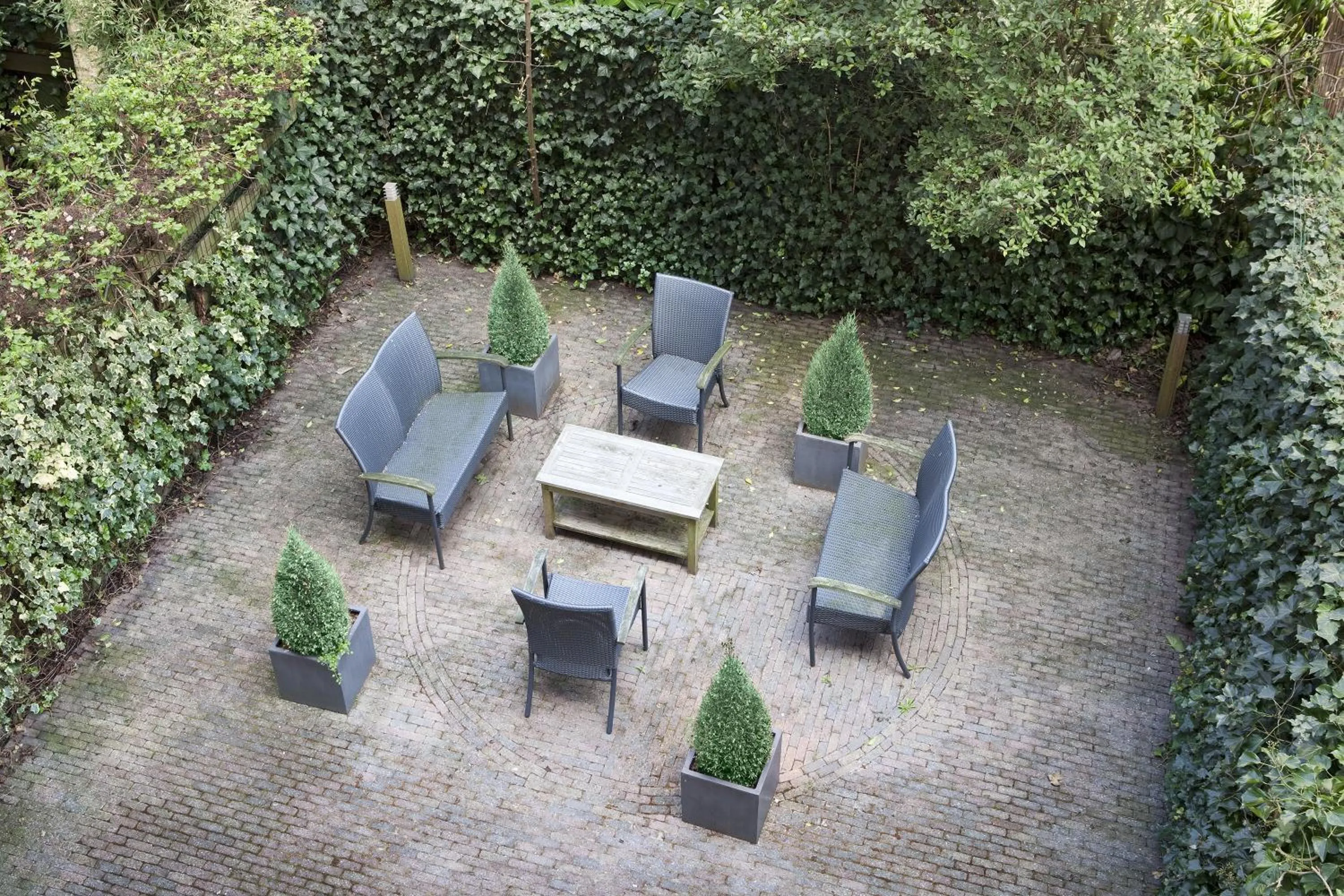 Patio in Nova Apartments Amsterdam