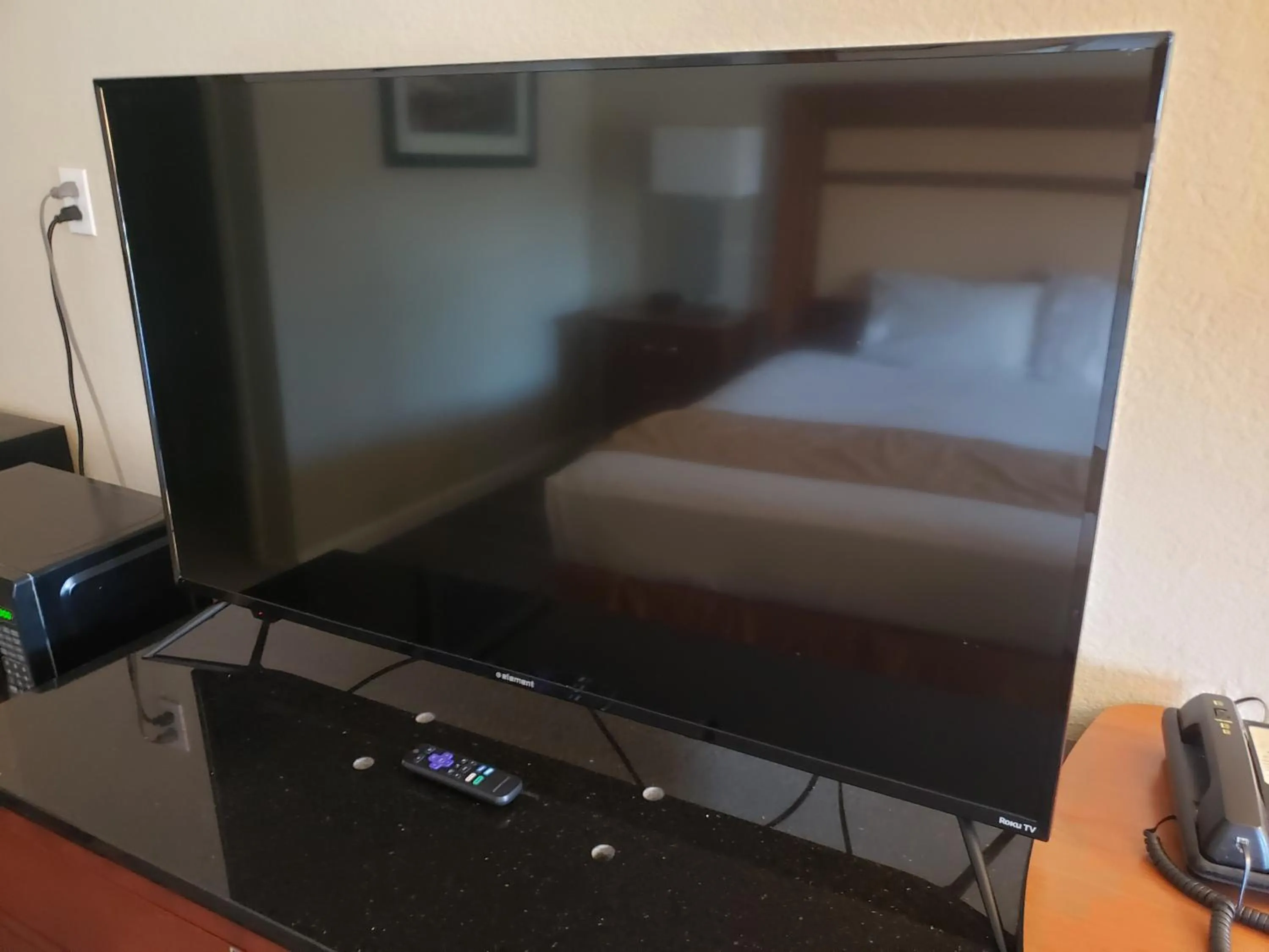 Bed in Knights Inn Kissimmee