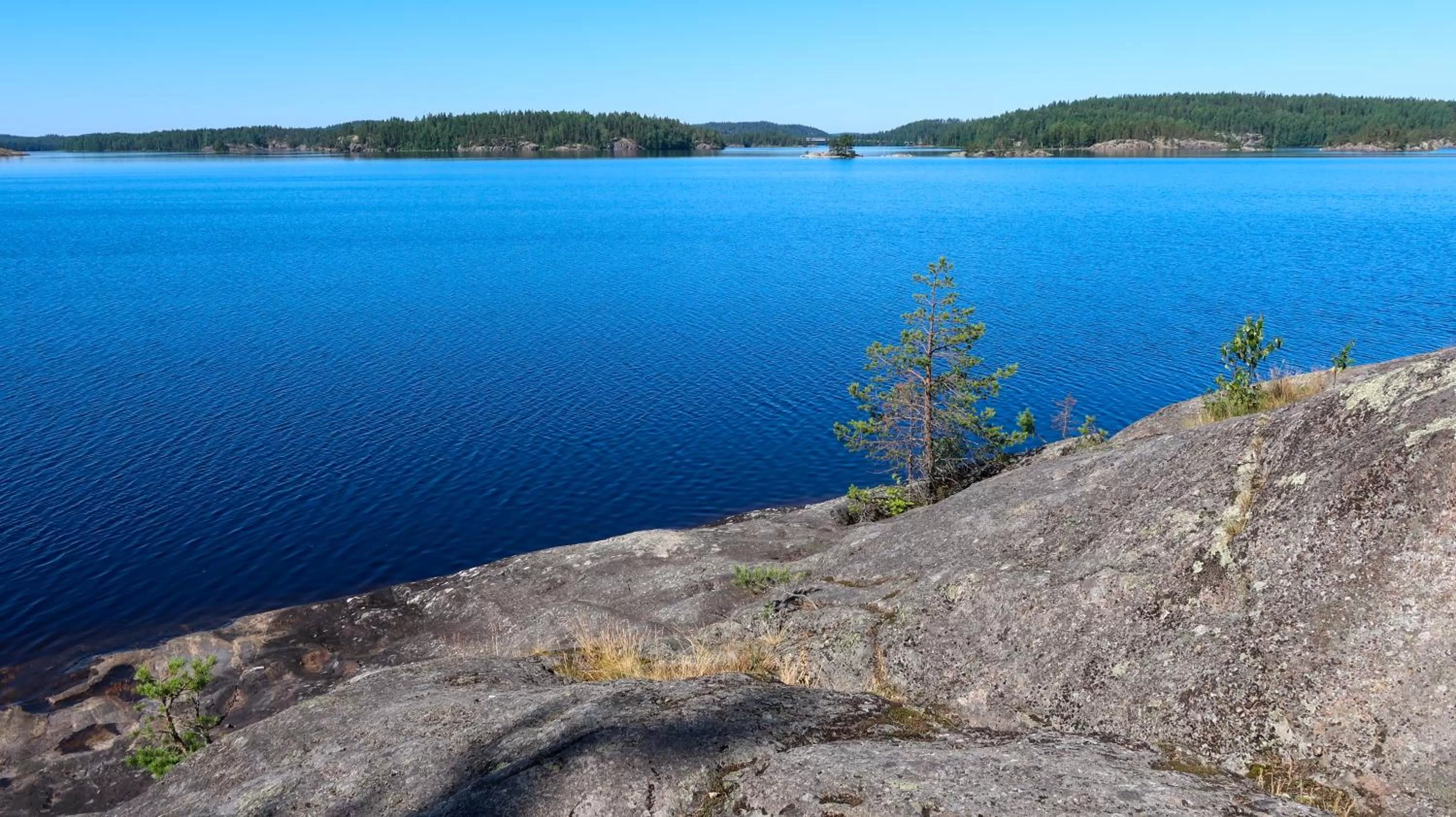 Natural landscape in Pistohiekka Resort