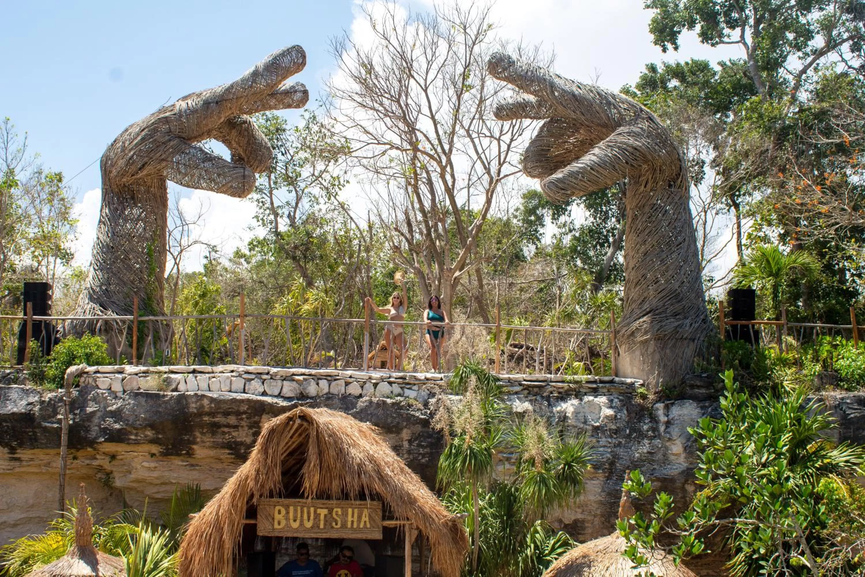 Natural landscape in Zenote Sanctuary