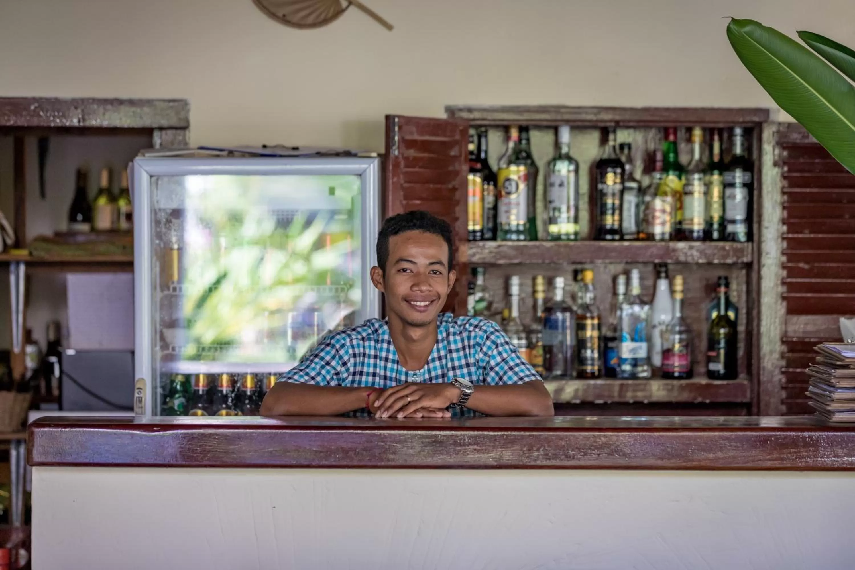 Staff in Sambor Village Hotel