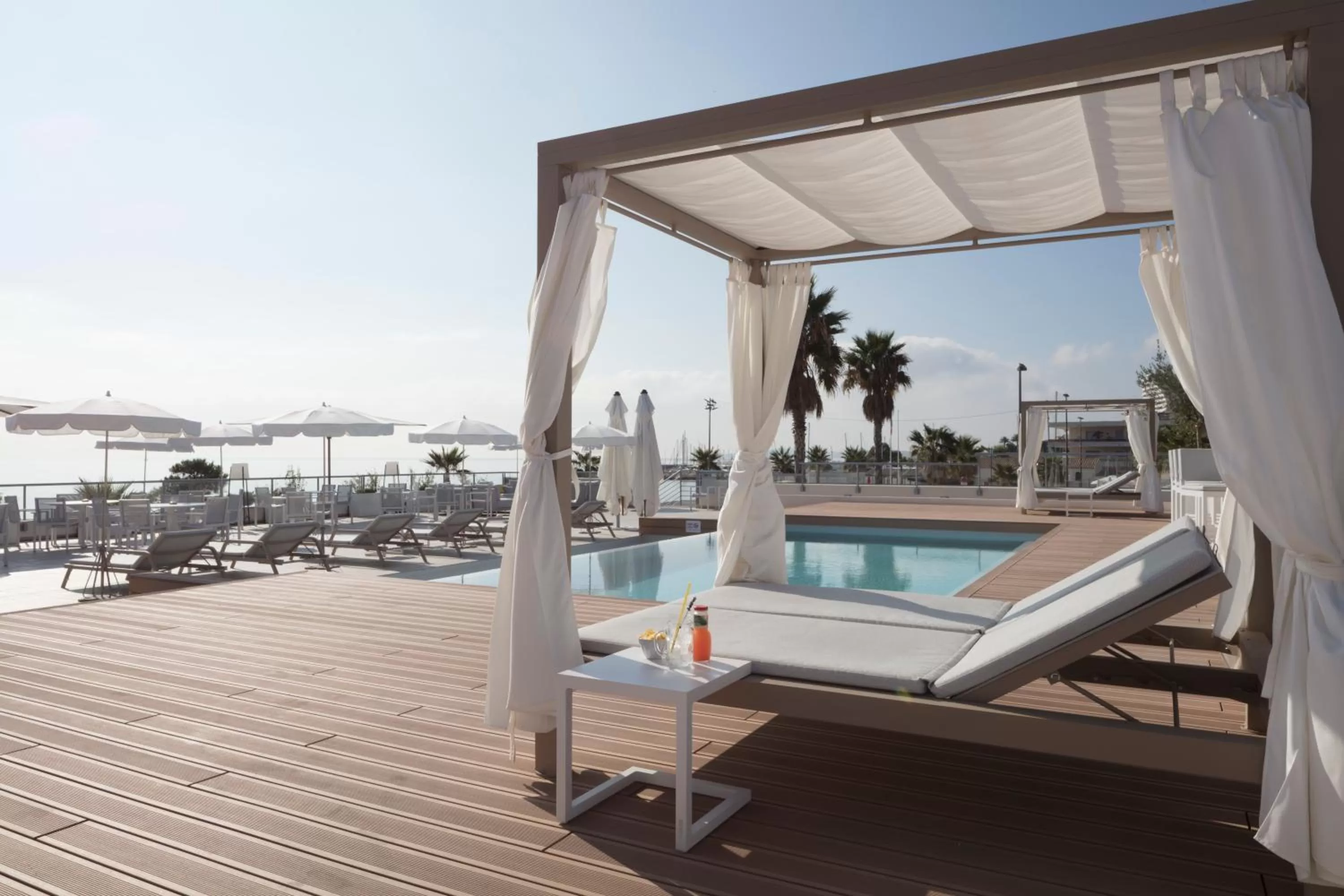 Patio in Mercure Villeneuve Loubet Plage