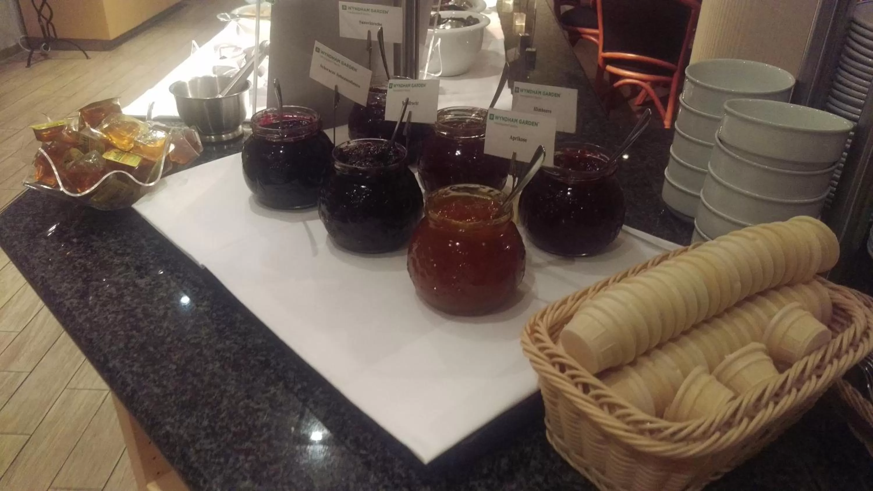 Breakfast in Wyndham Garden Hennigsdorf Berlin