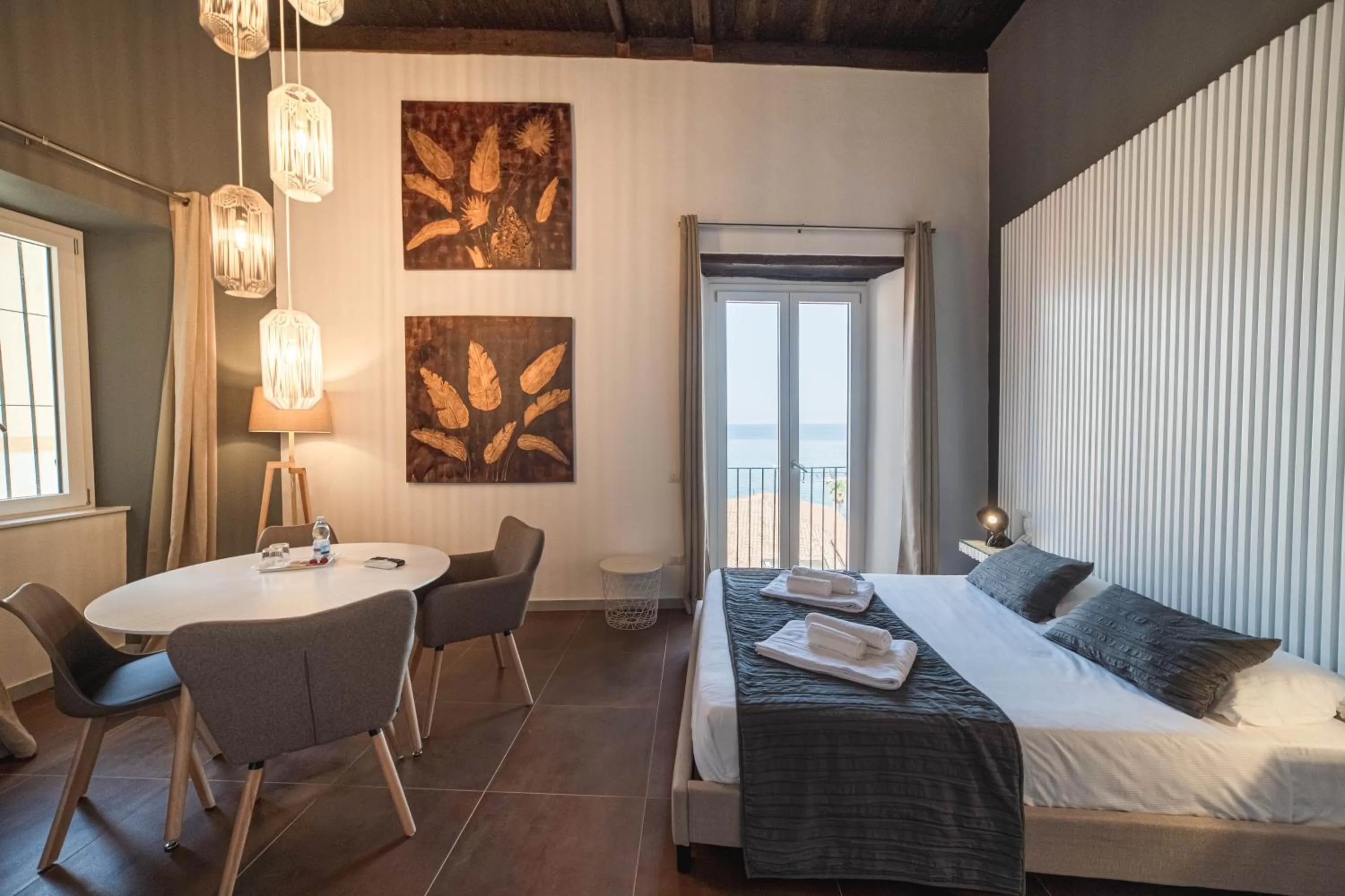 Photo of the whole room, Bed in Residenza Nausicaa - 50 meters from the beach