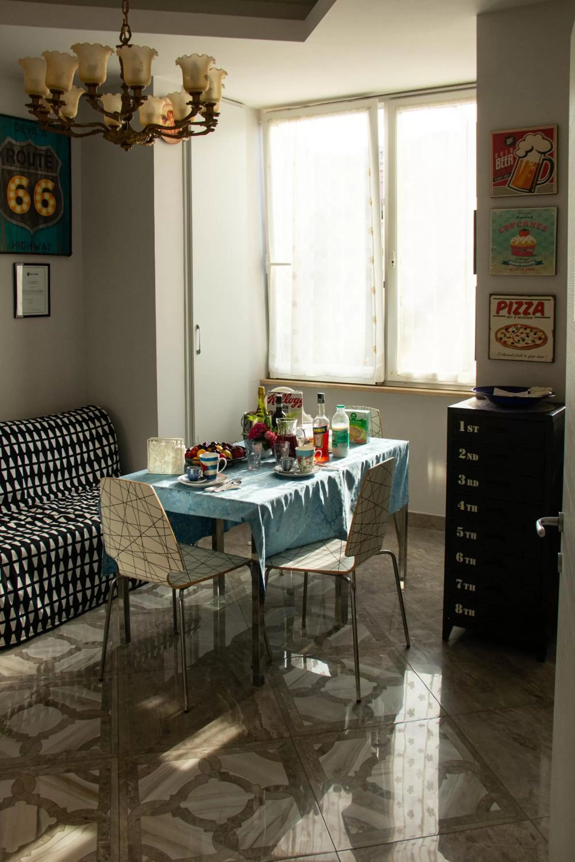 Living room in Nido Dei Gabbiani