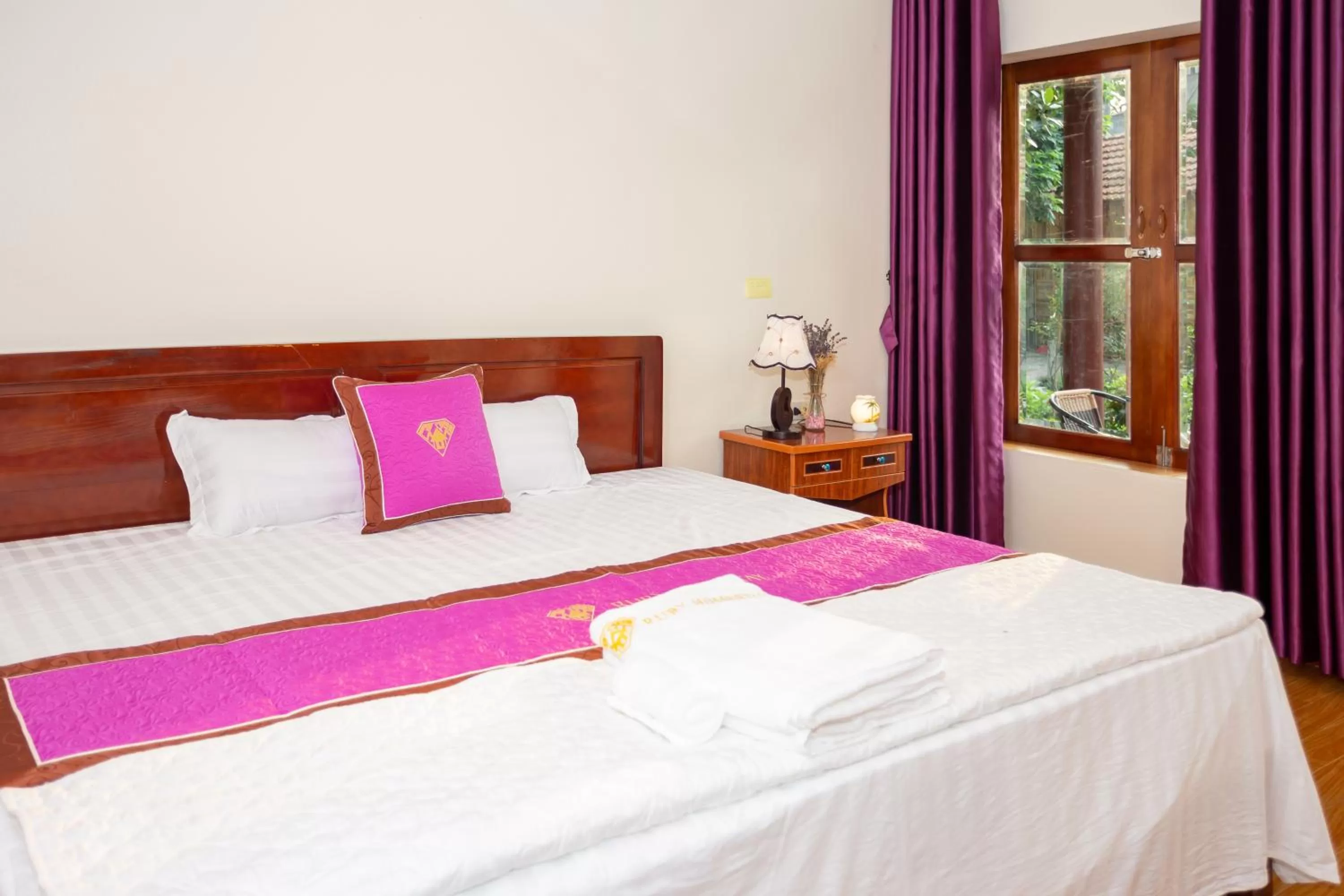 Bed in Ruby Homestay