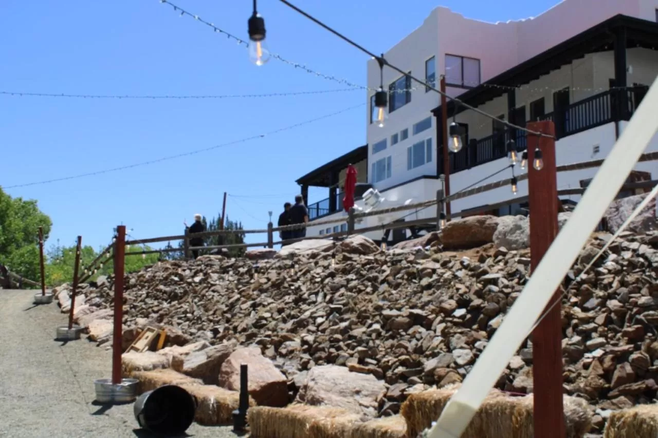 Property building in Creekside Lodge and Cabins