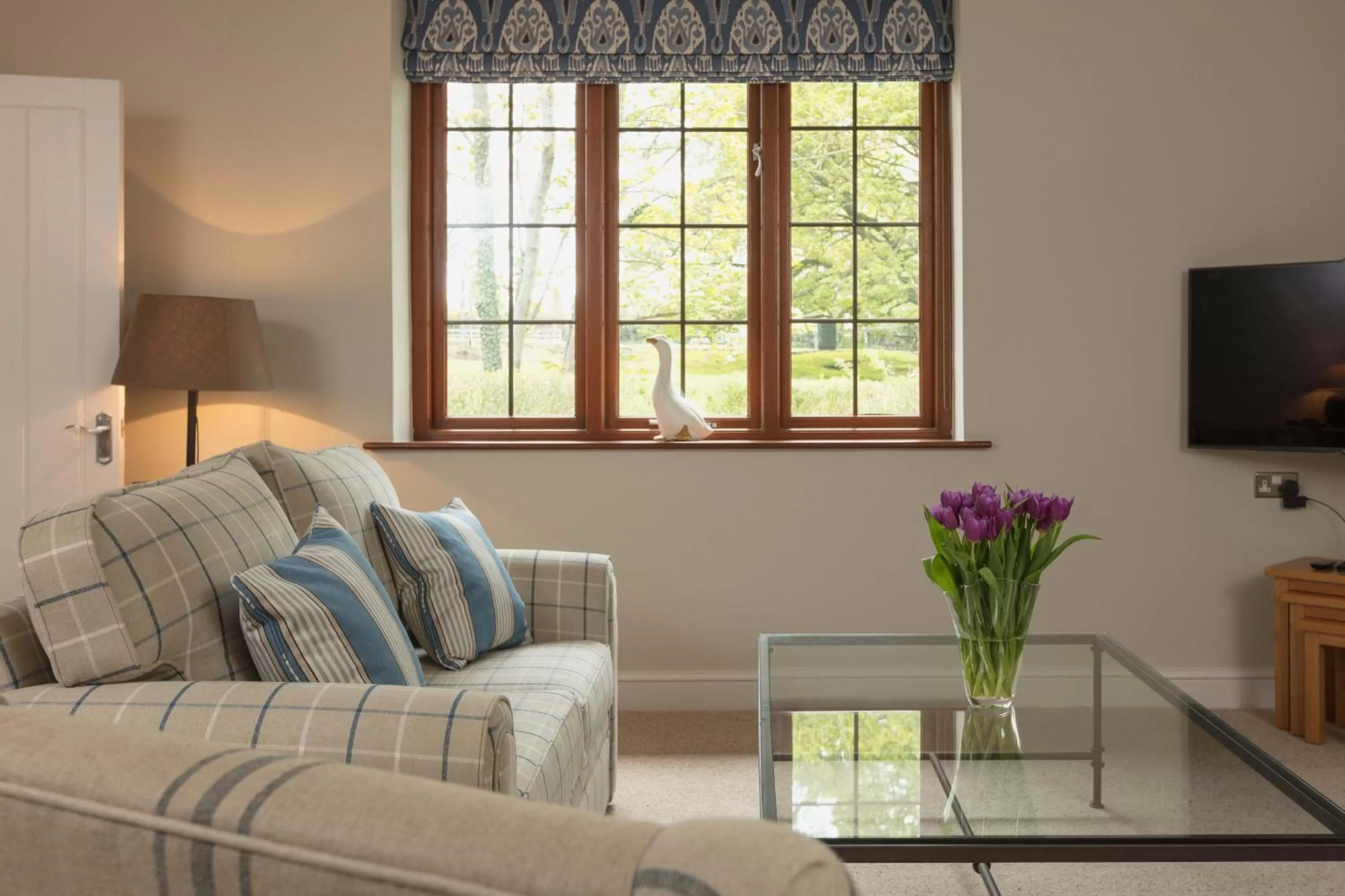 Living room in Farlam Hall Hotel & Restaurant