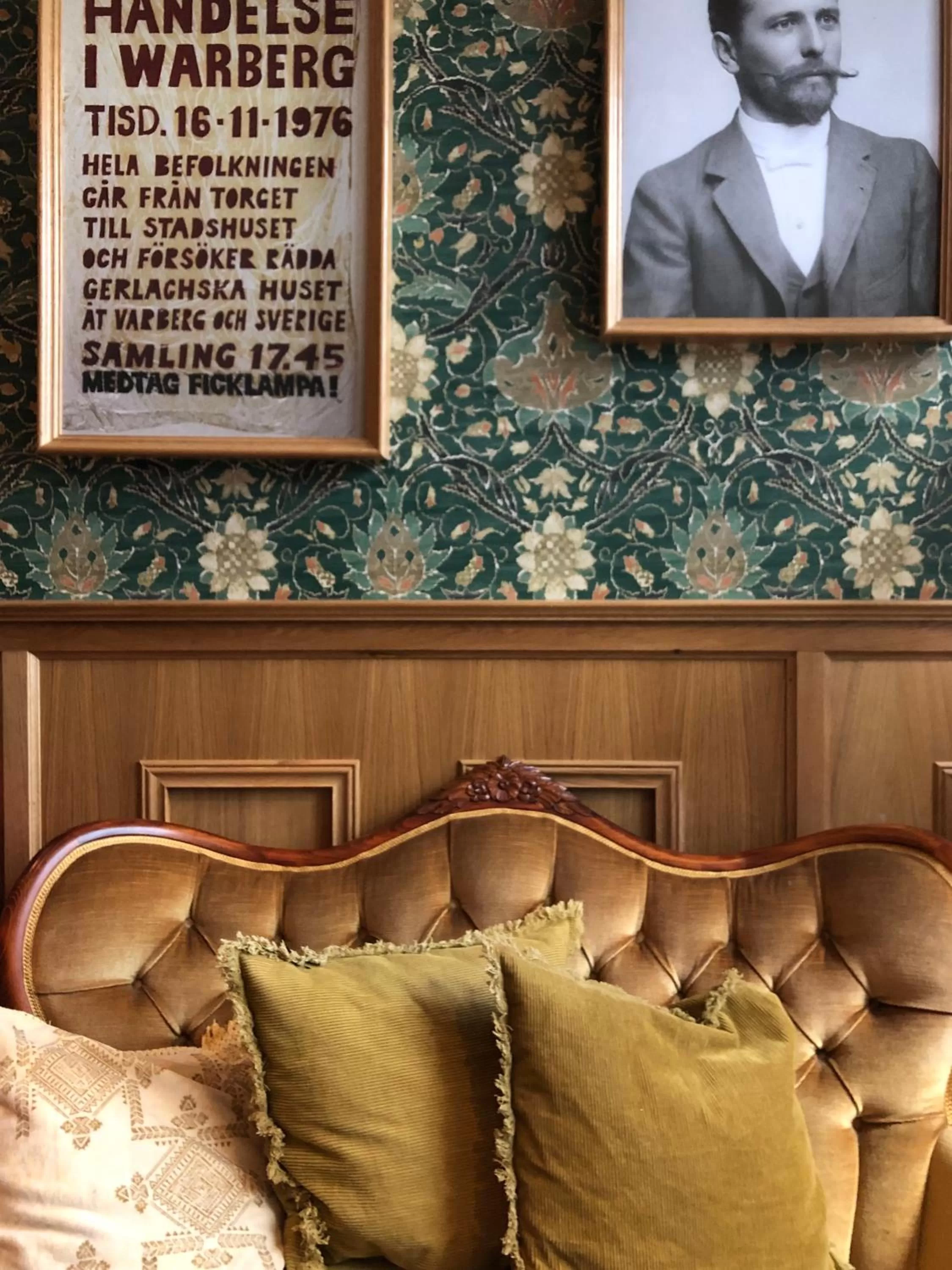 Decorative detail in Hotell Gästis