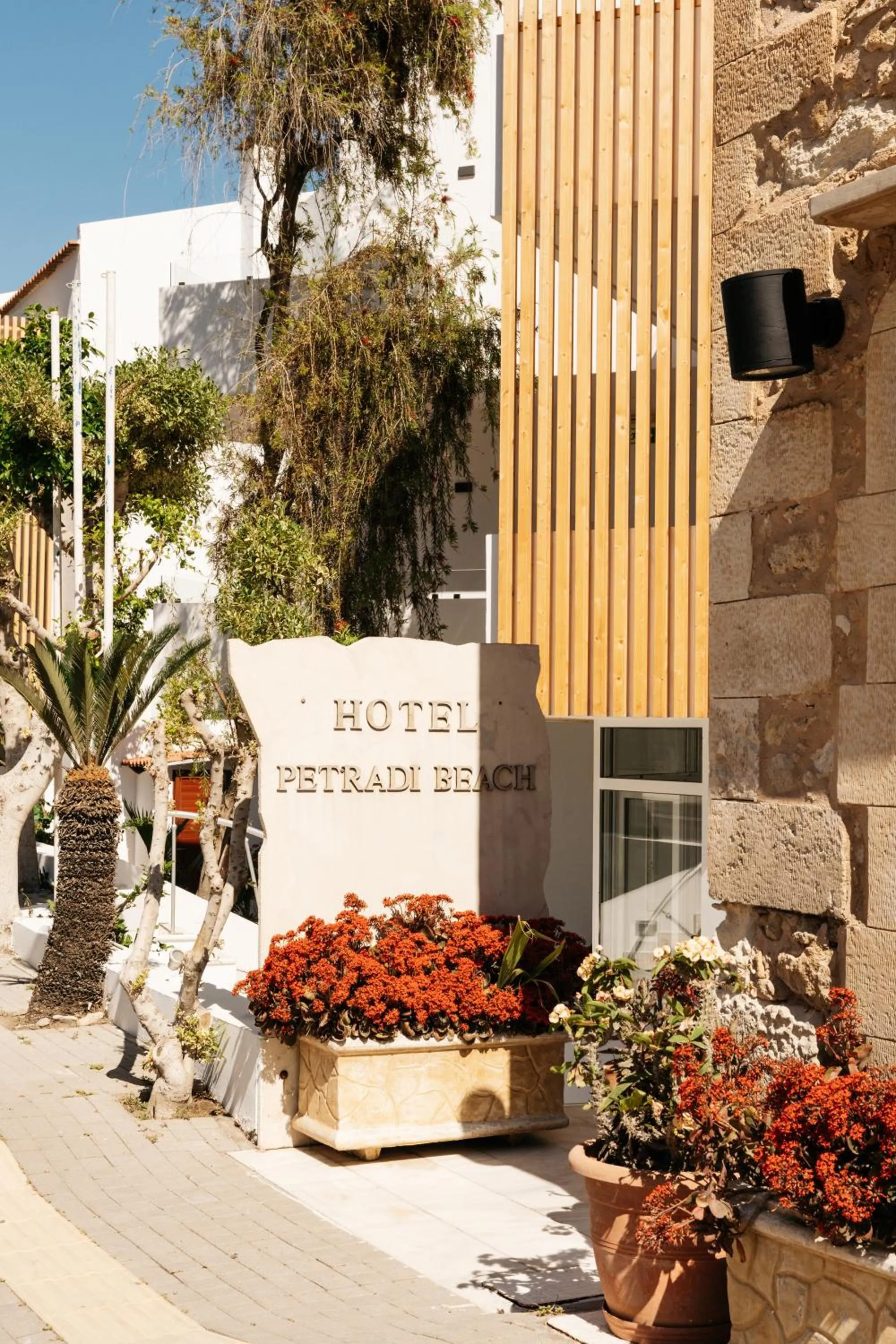 Property building in Petradi Beach Lounge Hotel