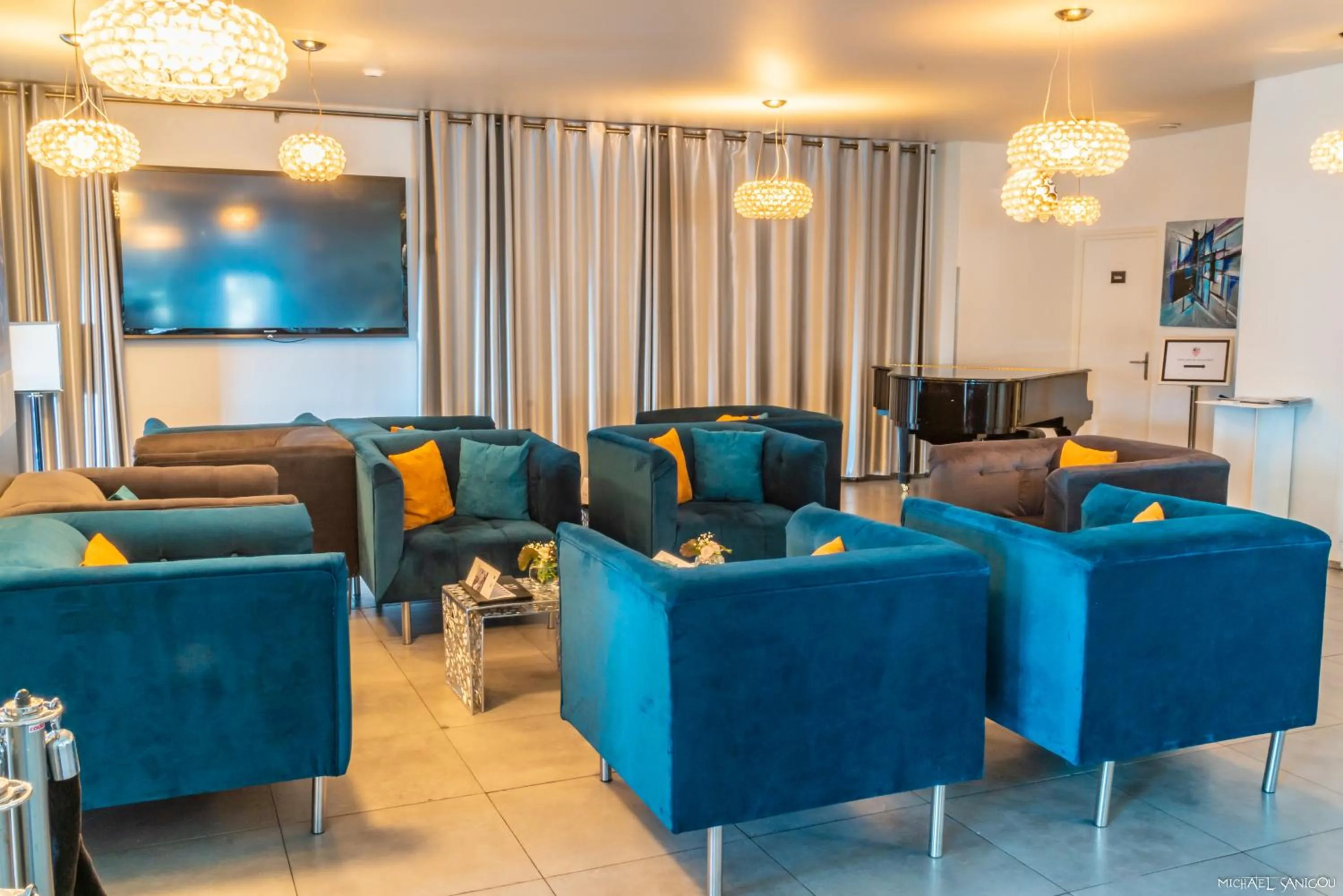 Living room in Hotel Du Golf