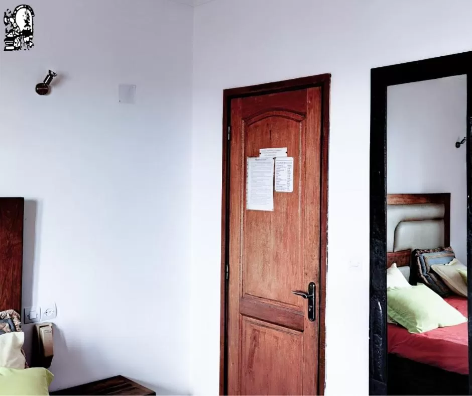 Photo of the whole room, Bed in Hotel Le Relais Normand