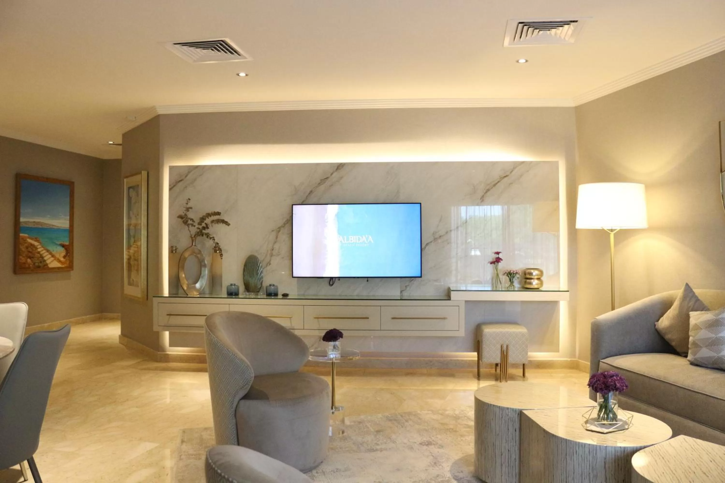 Living room in Argan Al Bidaa Hotel and Resort , Kuwait