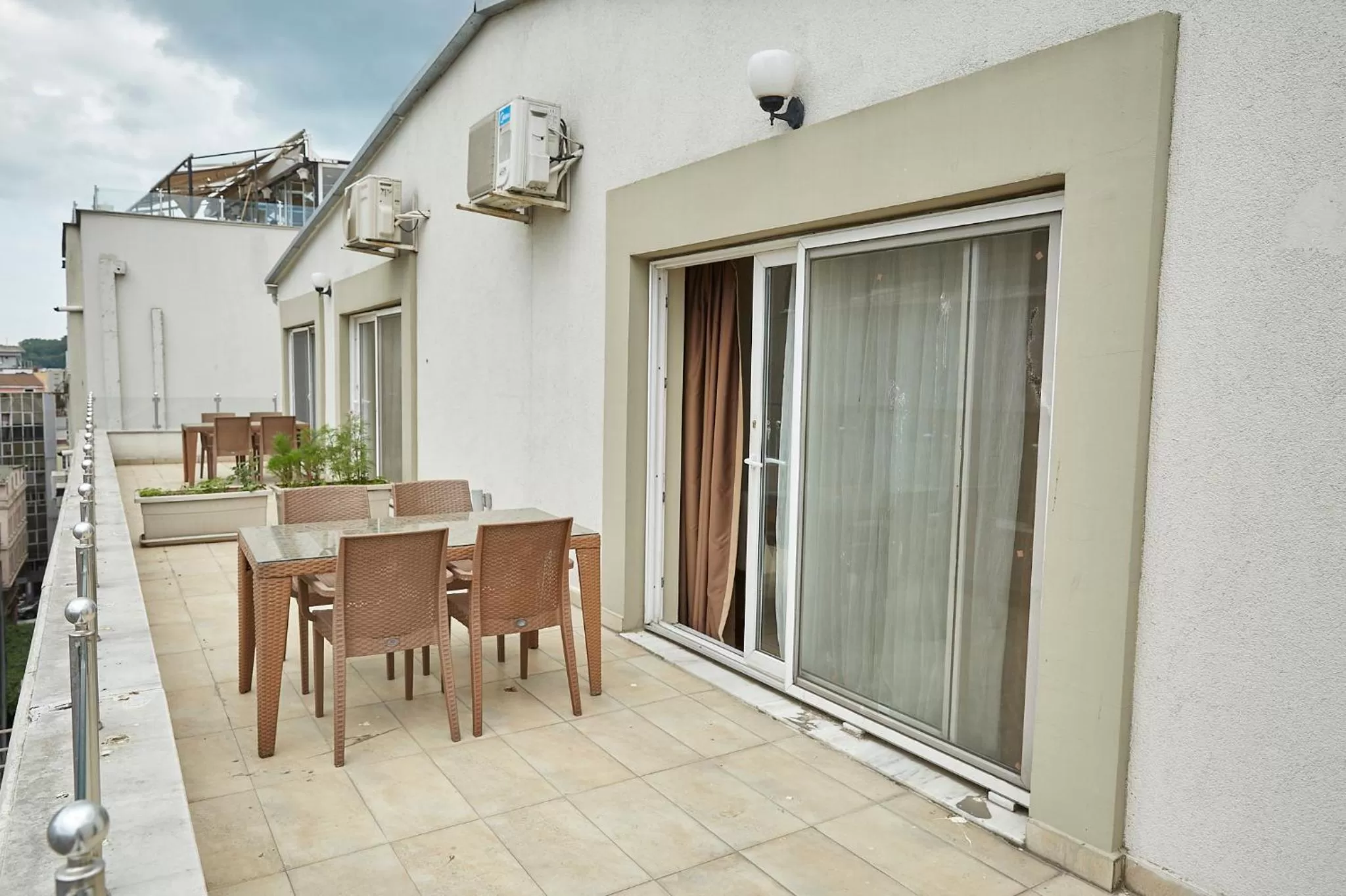Balcony/Terrace in Galata World Hotel
