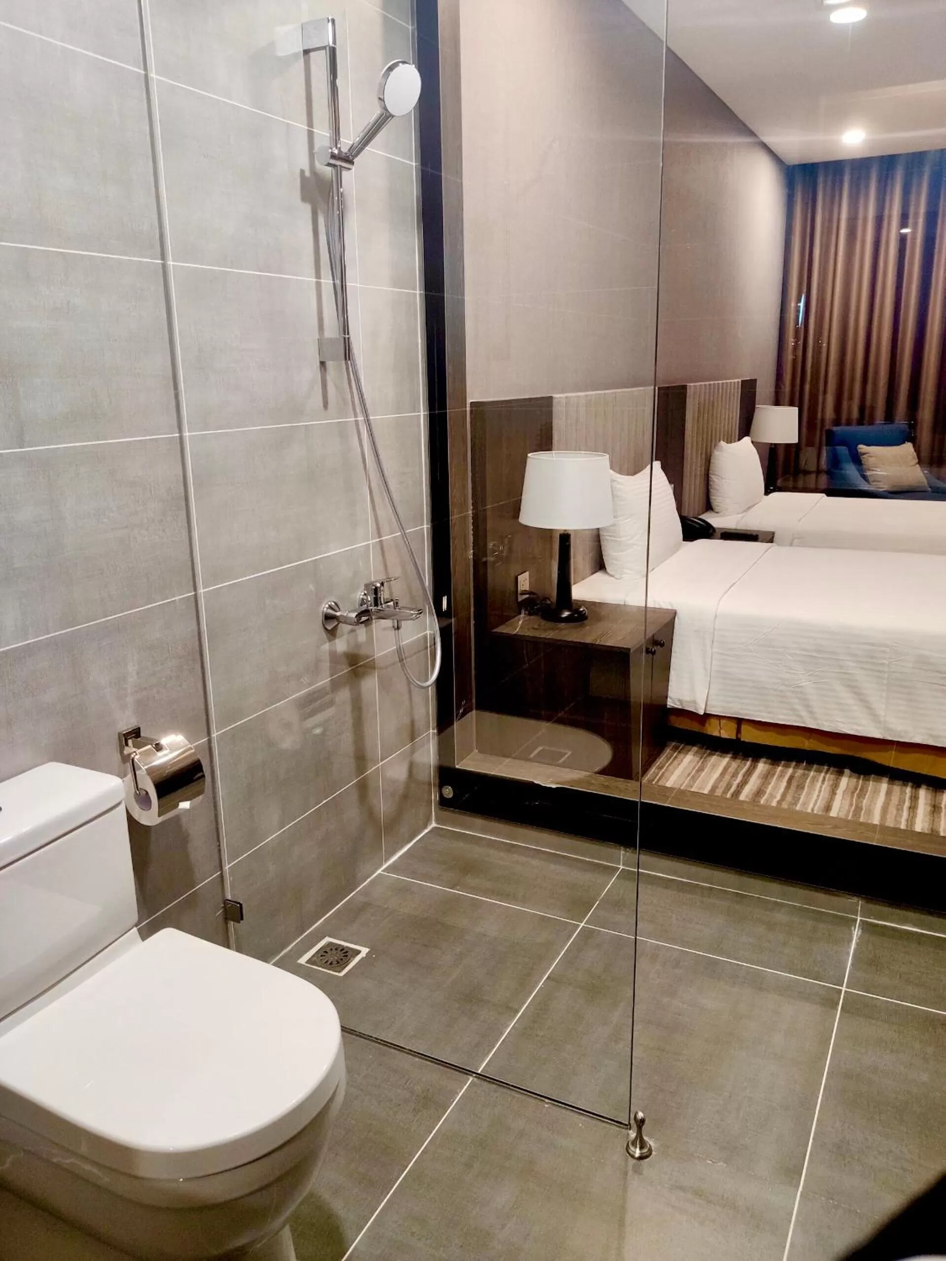 Bathroom in Muong Thanh Luxury Saigon Hotel
