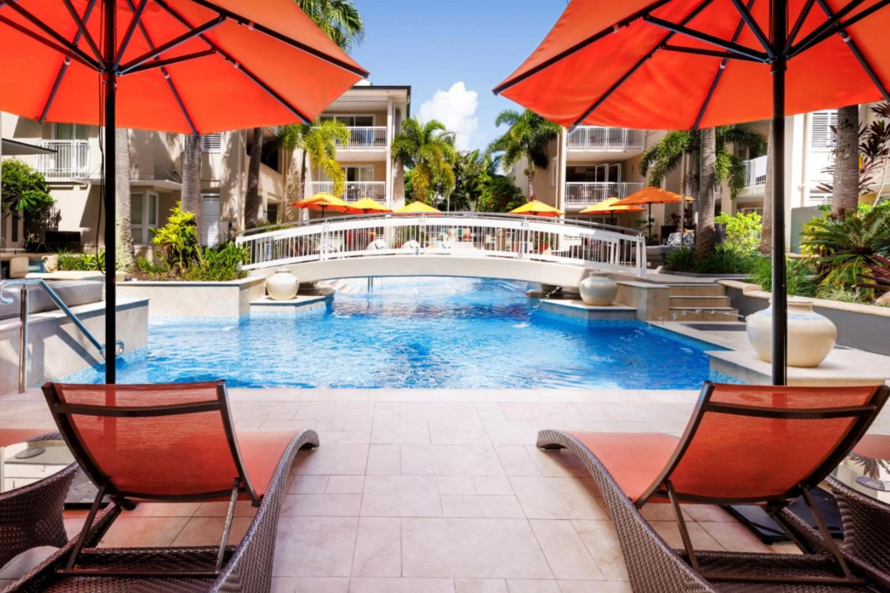 Pool view in The Sebel Noosa
