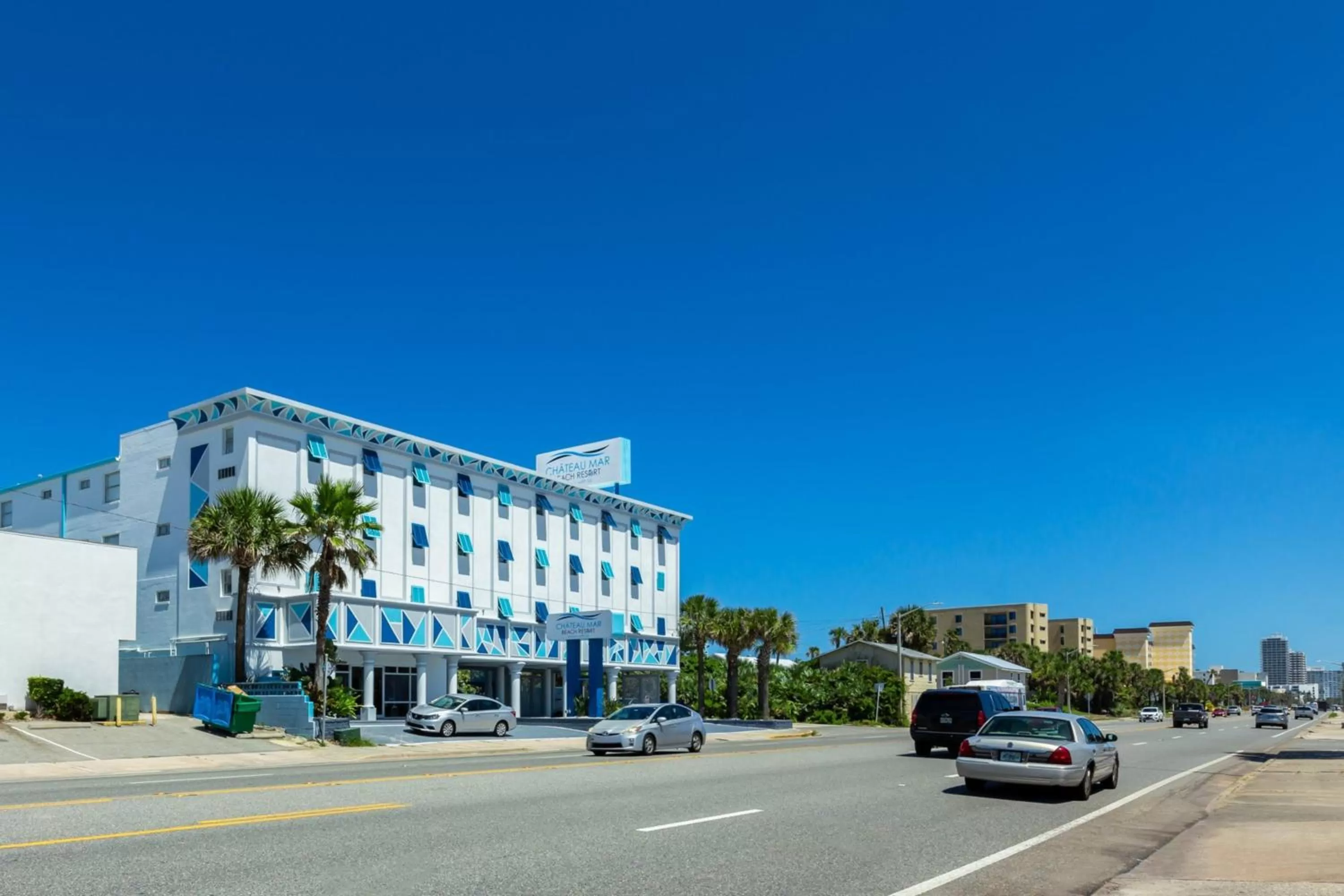 Property building in Chateau Mar Beach Resort