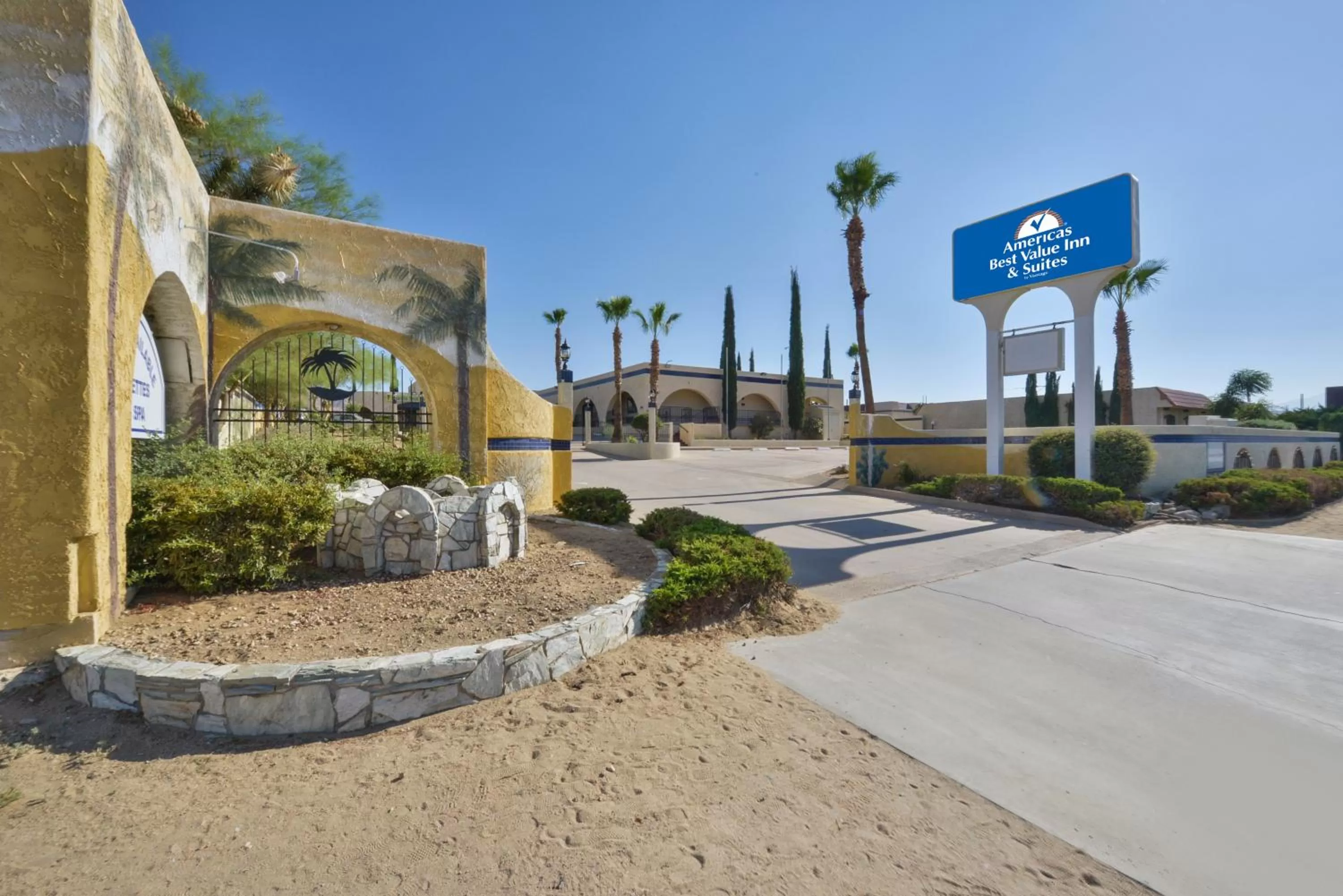 Facade/entrance in Americas Best Value Inn and Suites -Yucca Valley