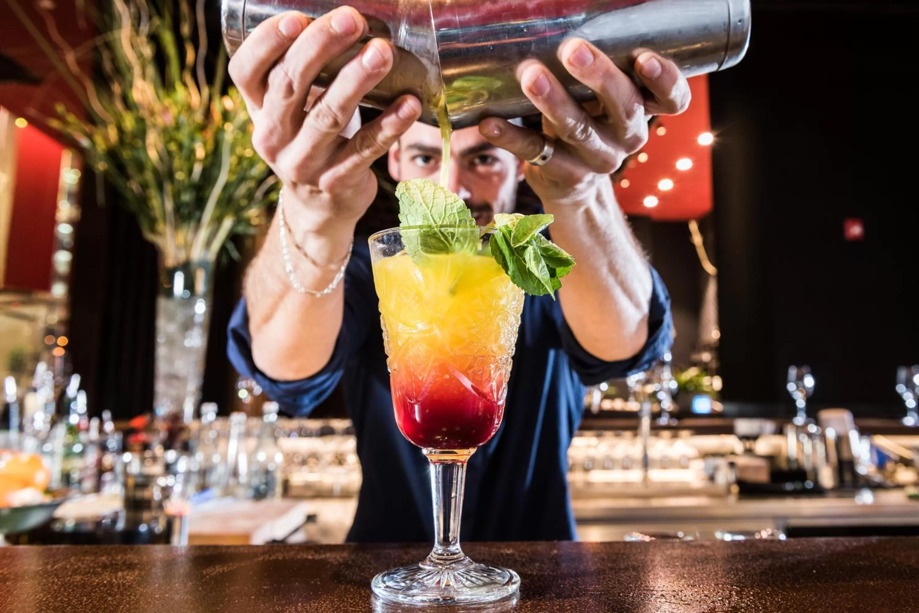 Lounge or bar in NYX Tel Aviv