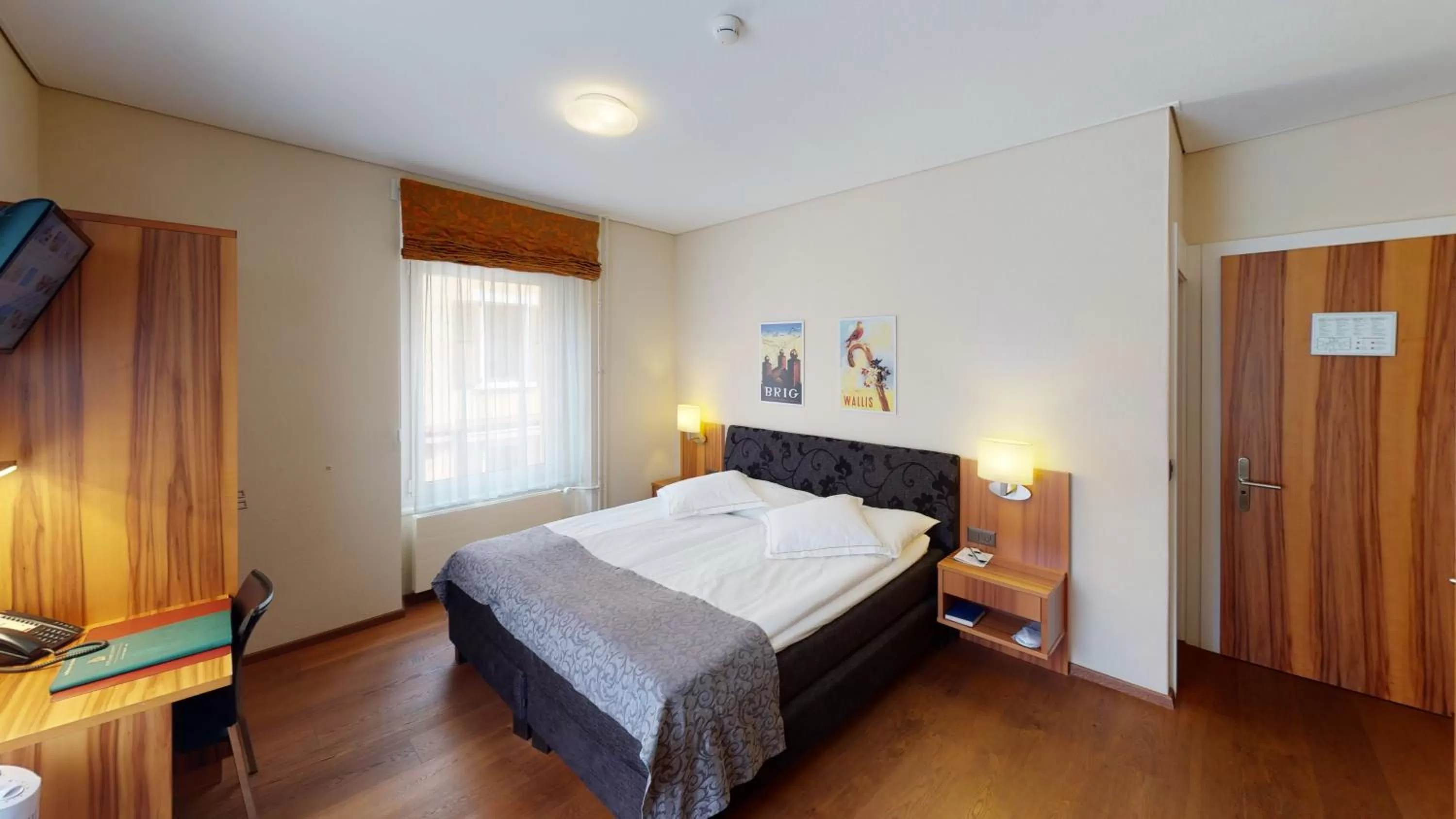 Bed in Hotel Ambassador